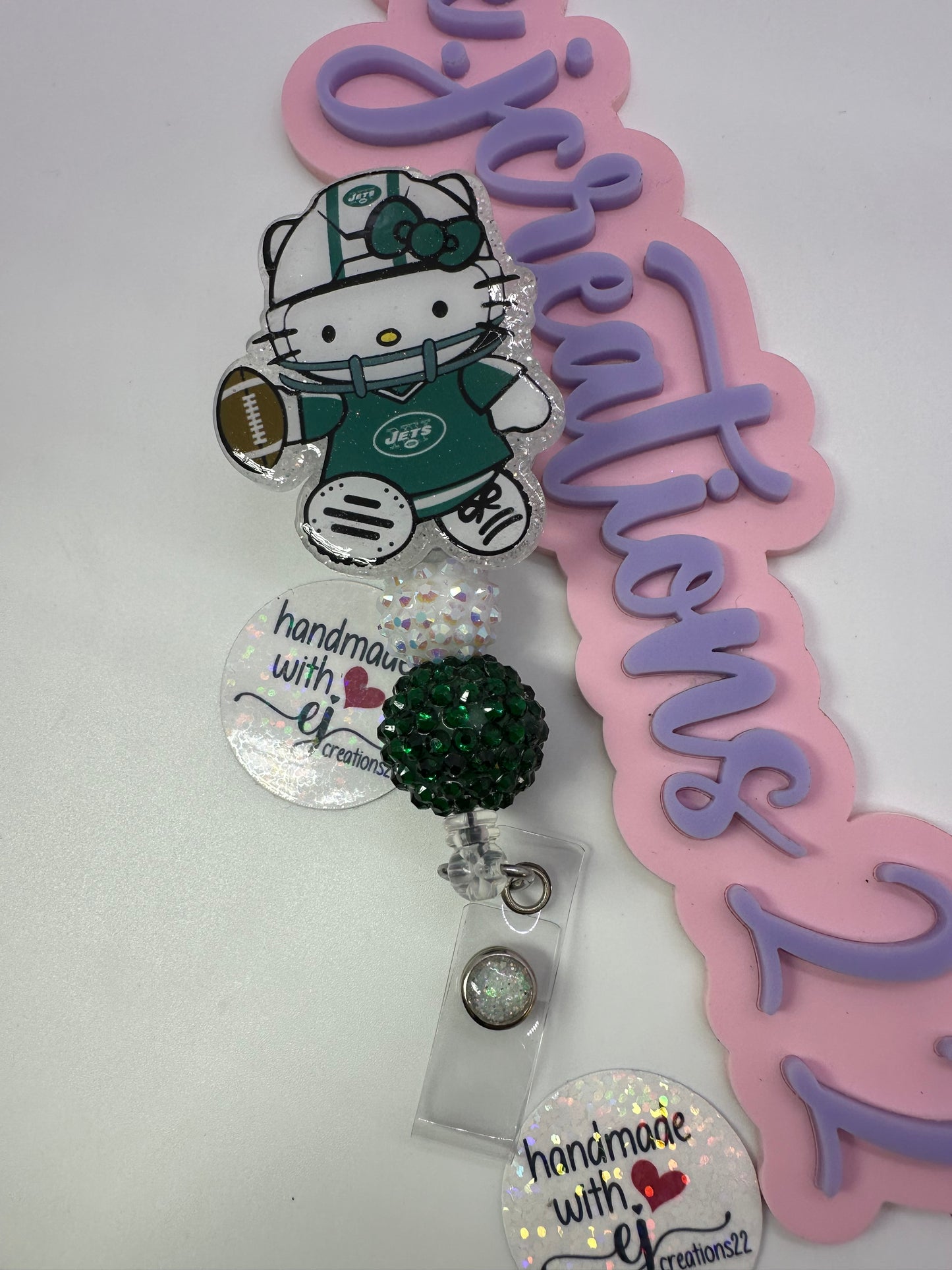 Kitty Jet Badge Reel