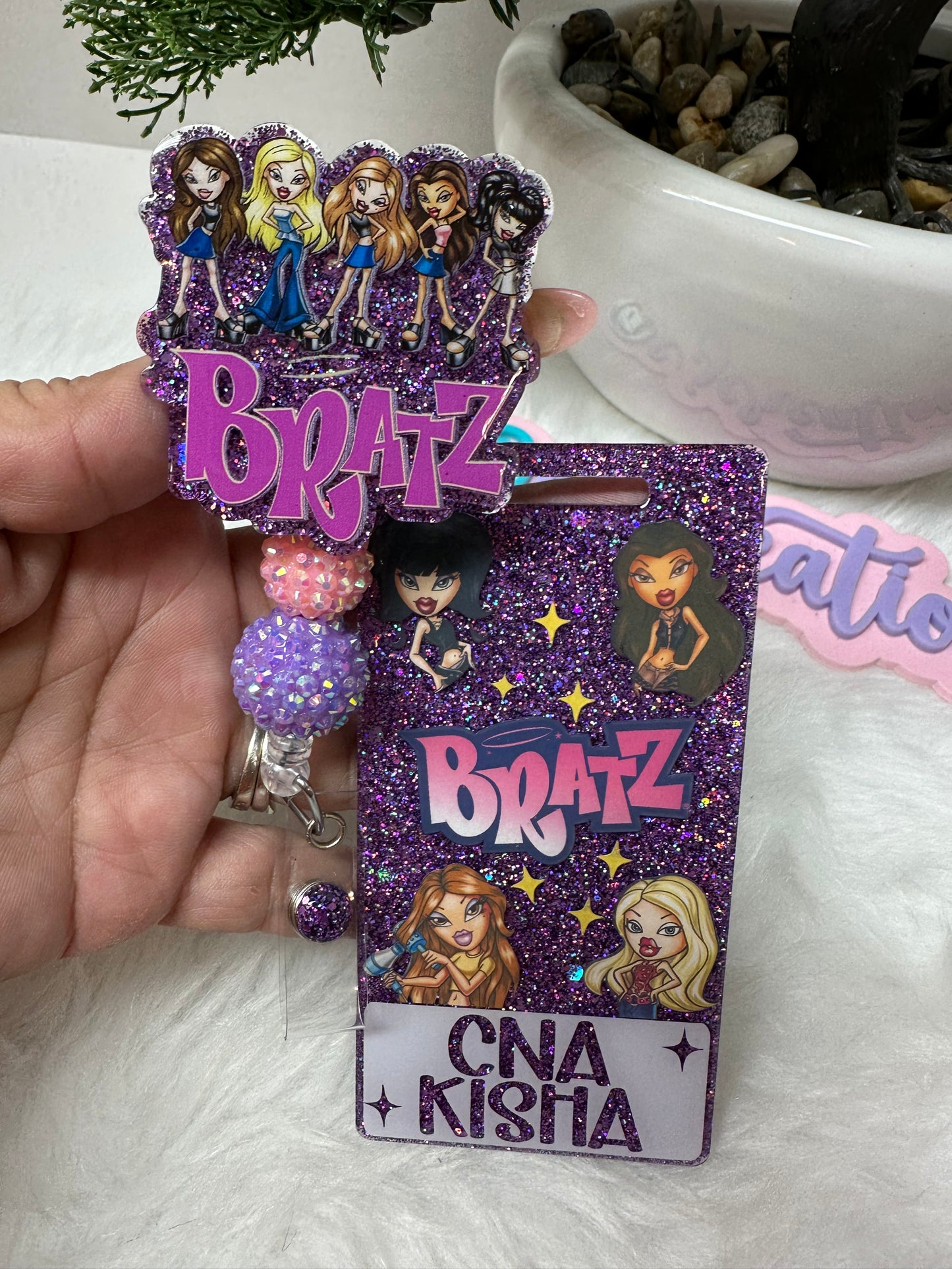 Bratz Dollz Badge Buddy Set