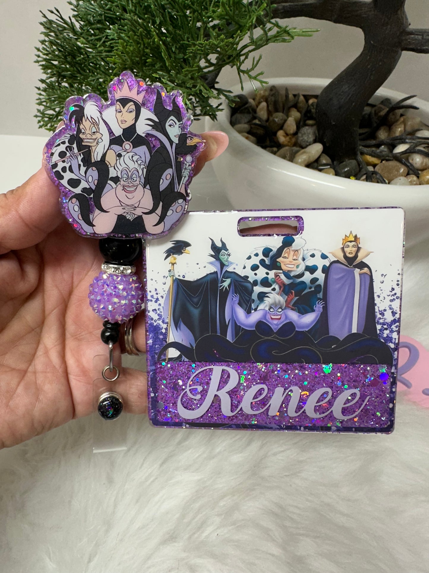 Villain Princesses Badge Buddy Set