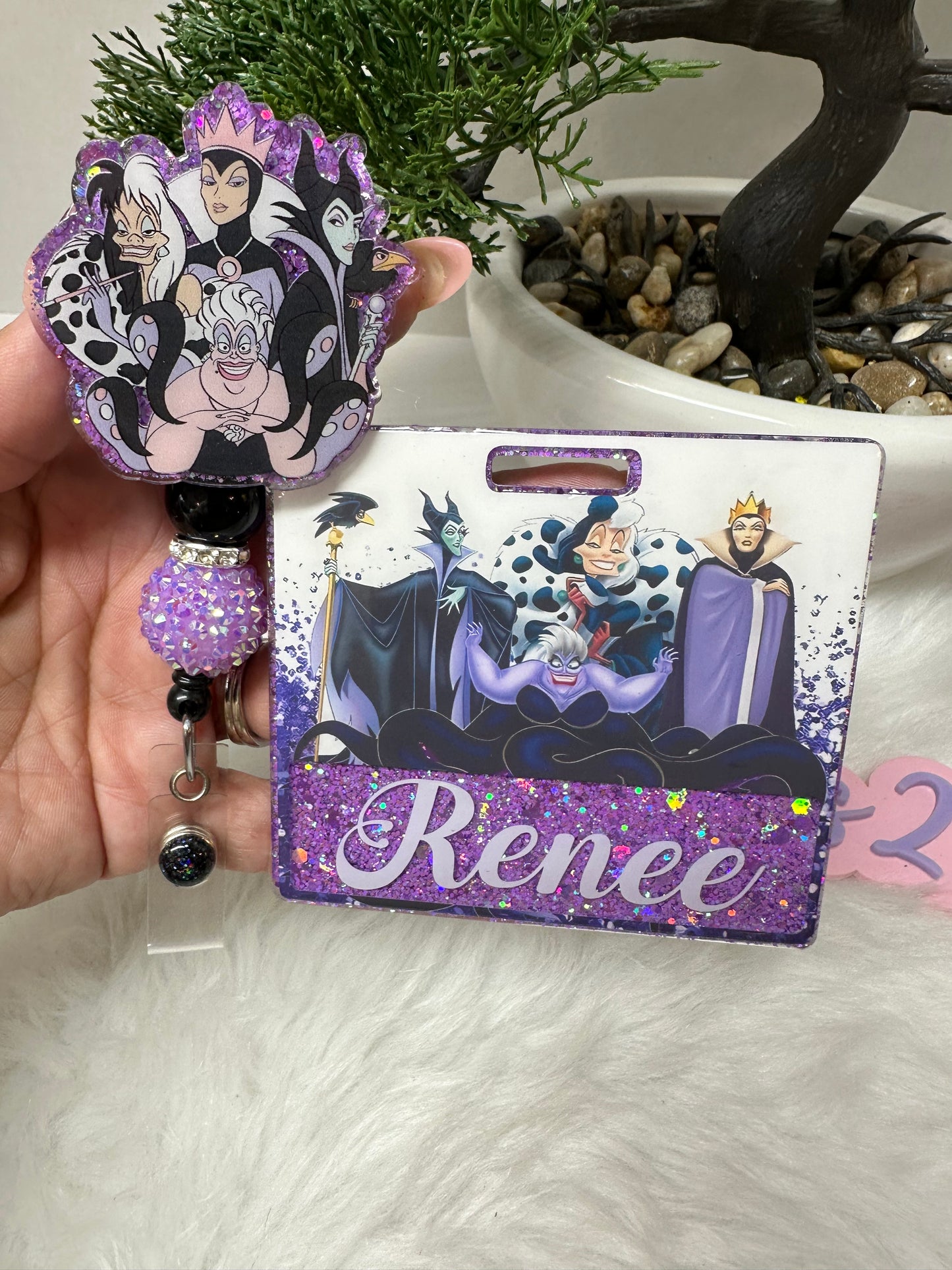 Villain Princesses Badge Buddy Set