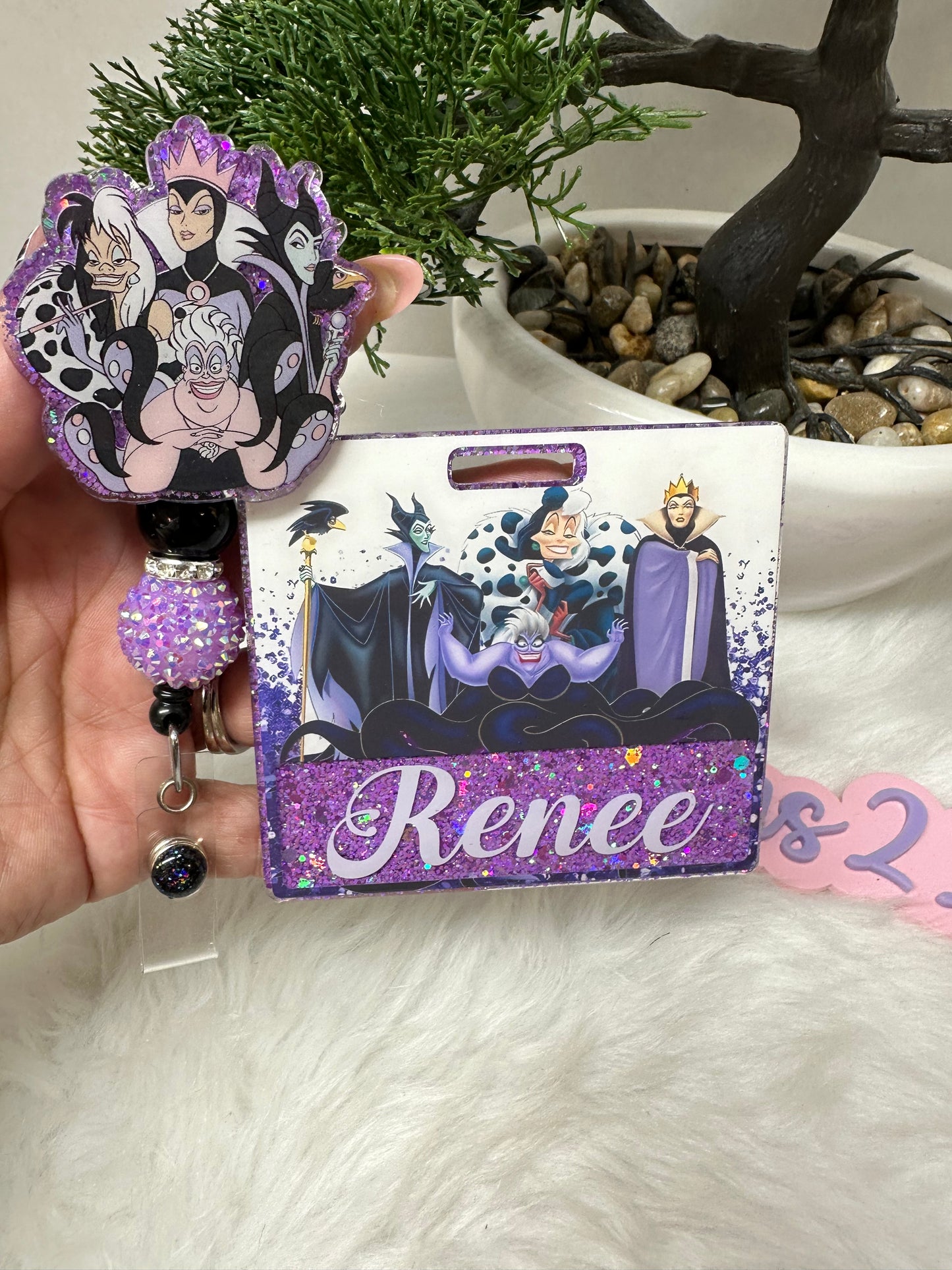 Villain Princesses Badge Buddy Set
