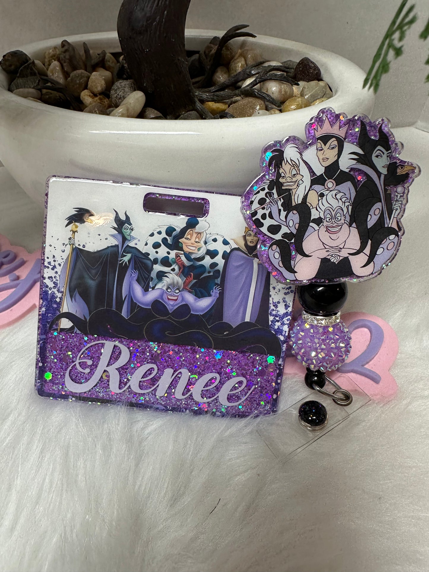 Villain Princesses Badge Buddy Set