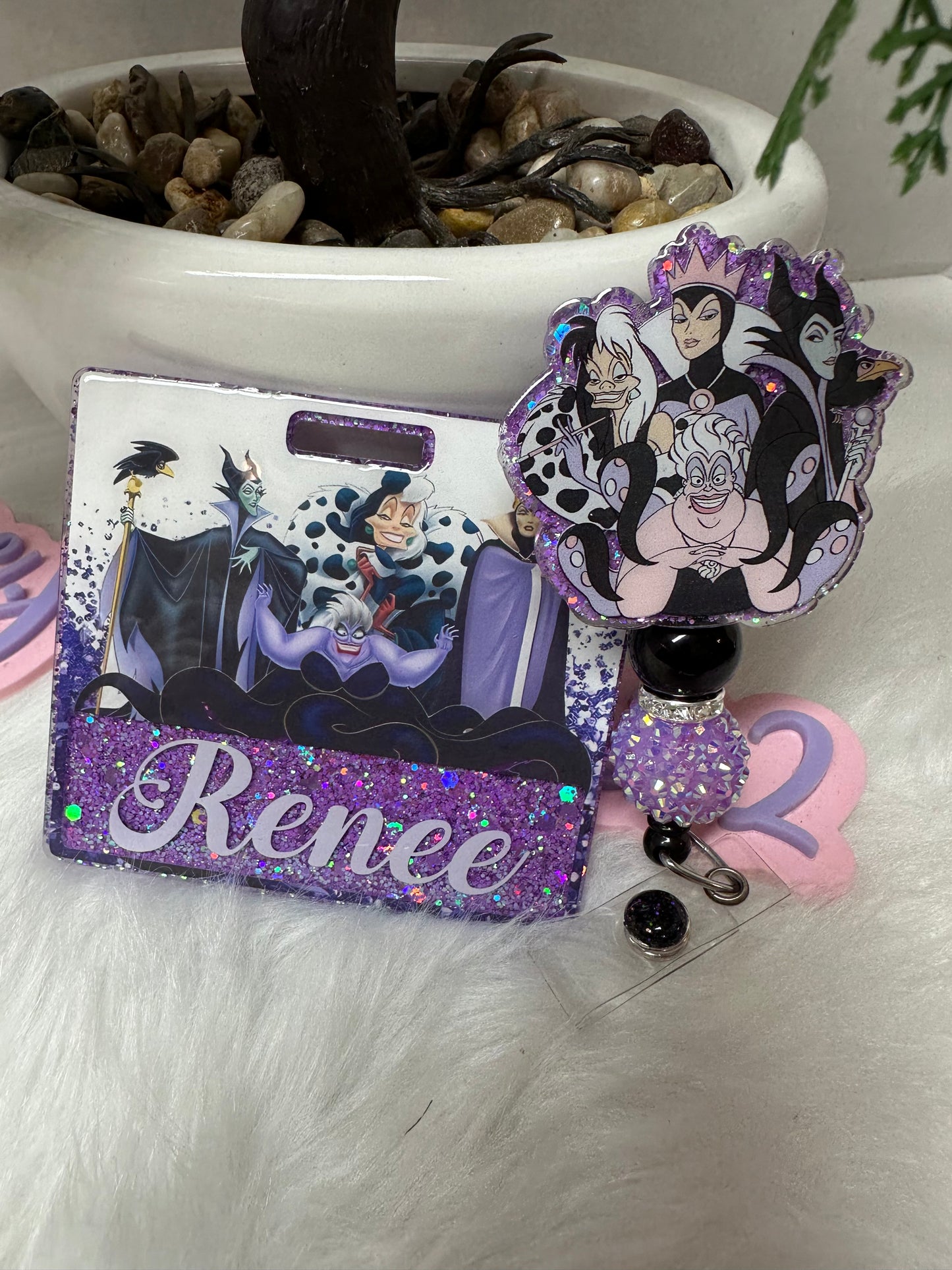 Villain Princesses Badge Buddy Set