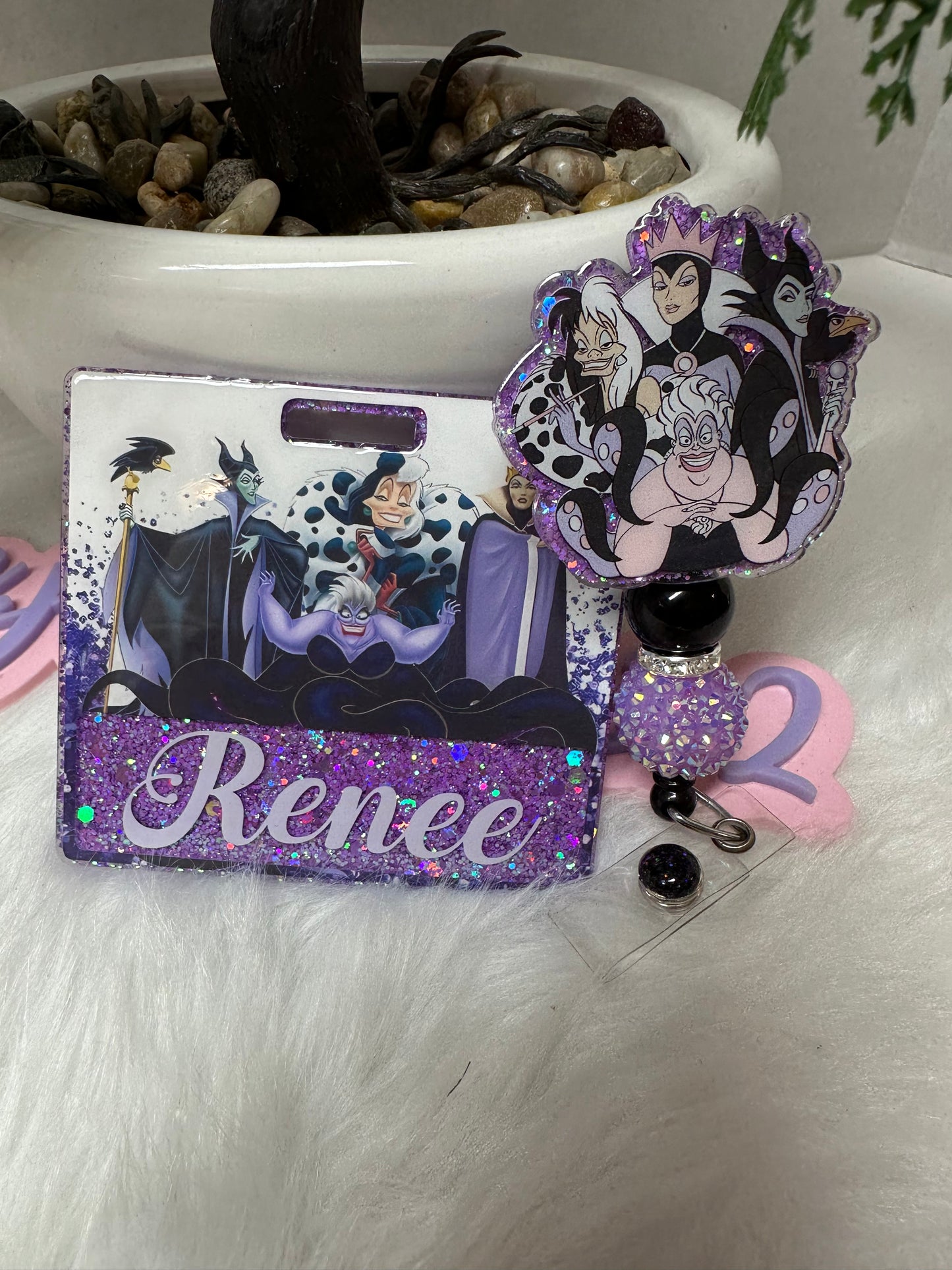 Villain Princesses Badge Buddy Set
