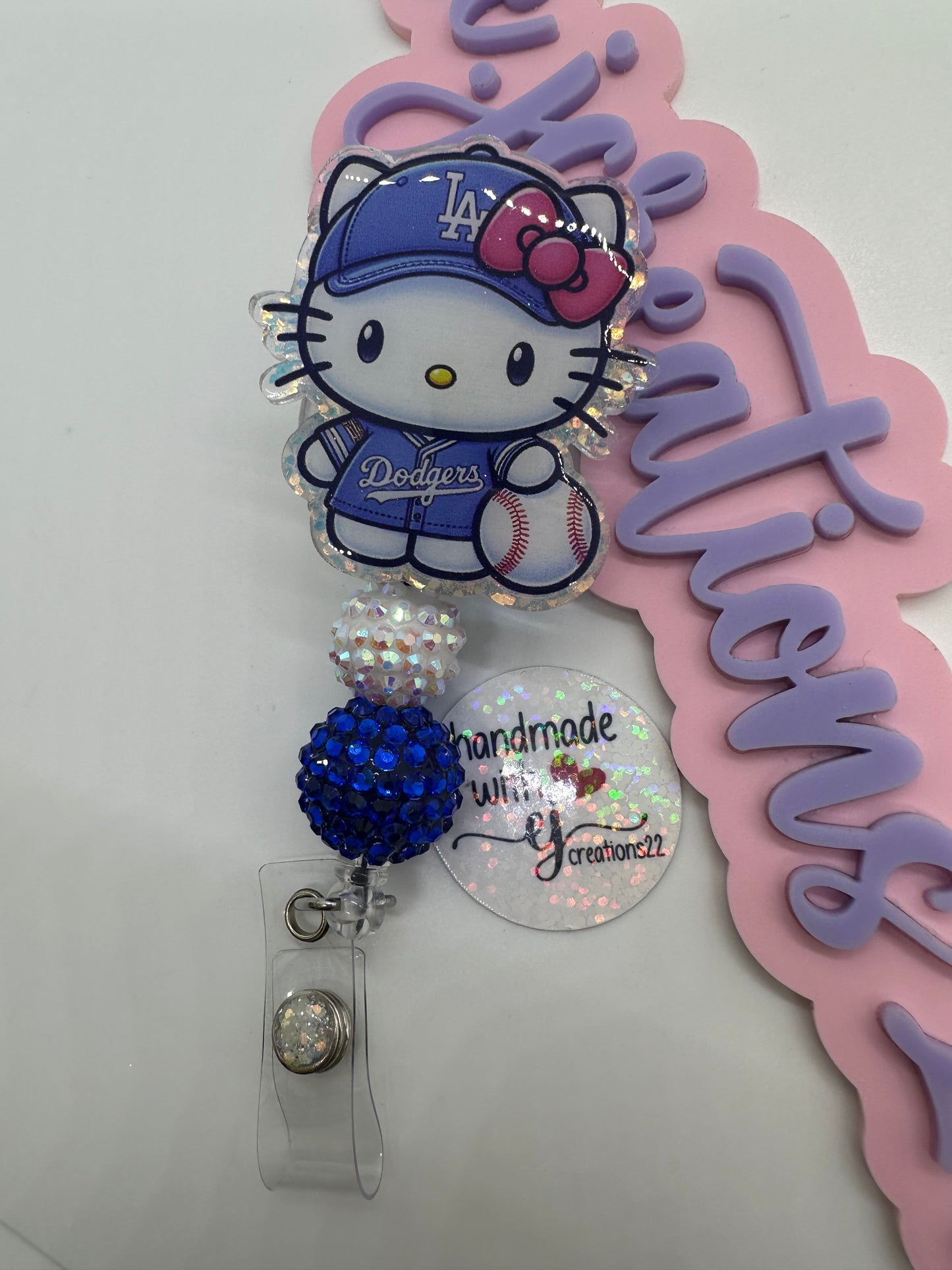 Kitty LA Blue Badge Reel