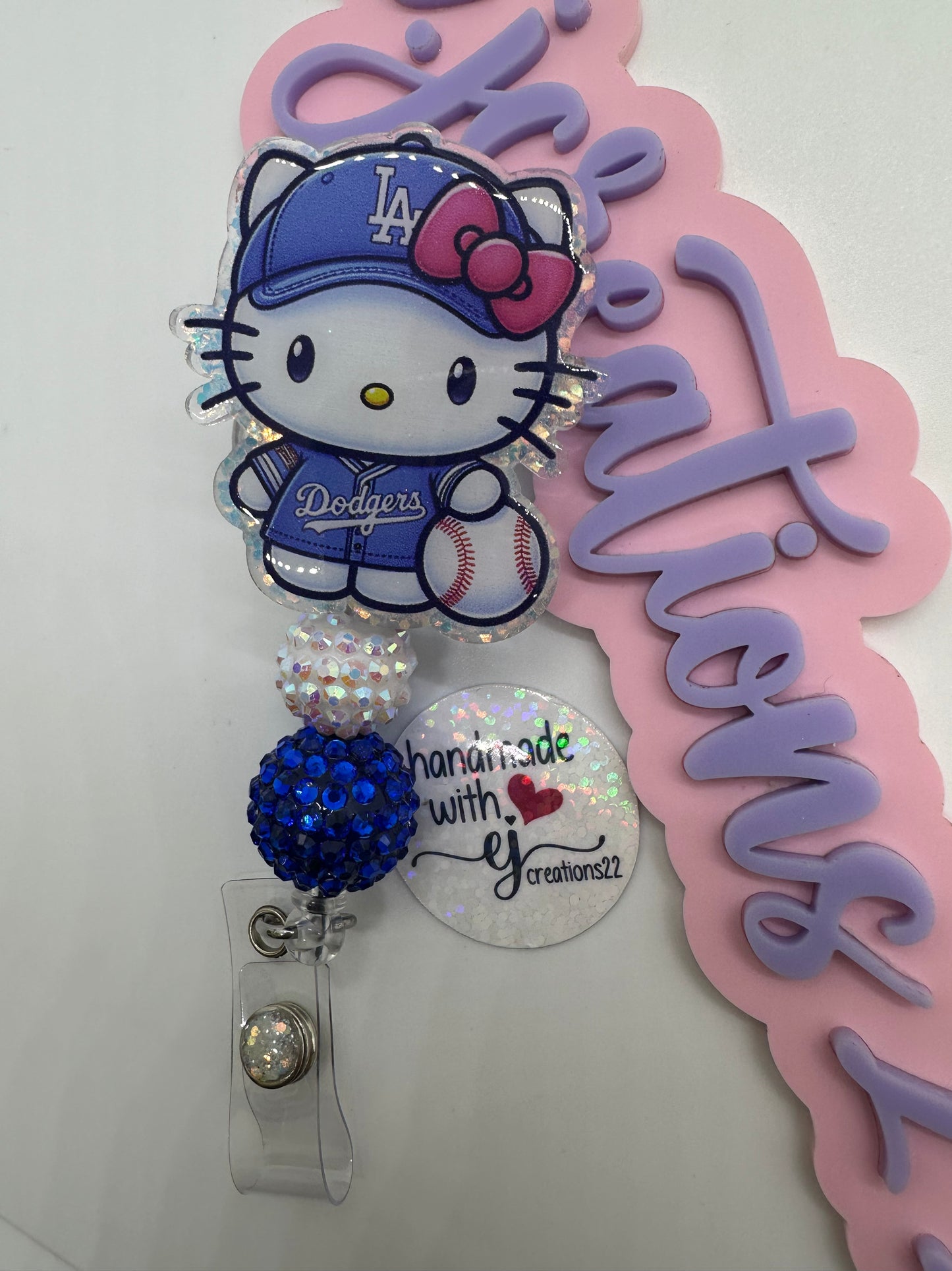 Kitty LA Blue Badge Reel