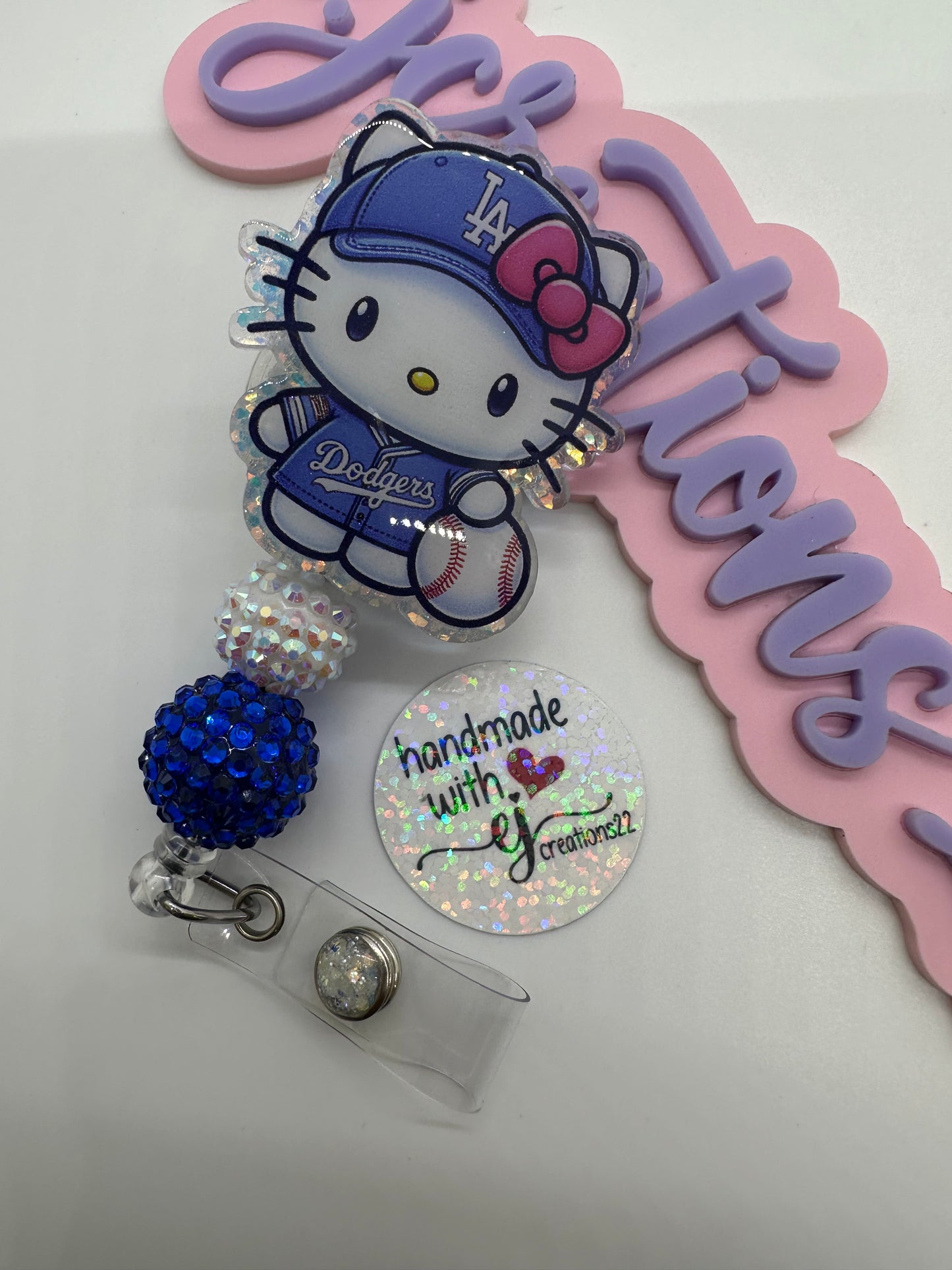 Kitty LA Blue Badge Reel