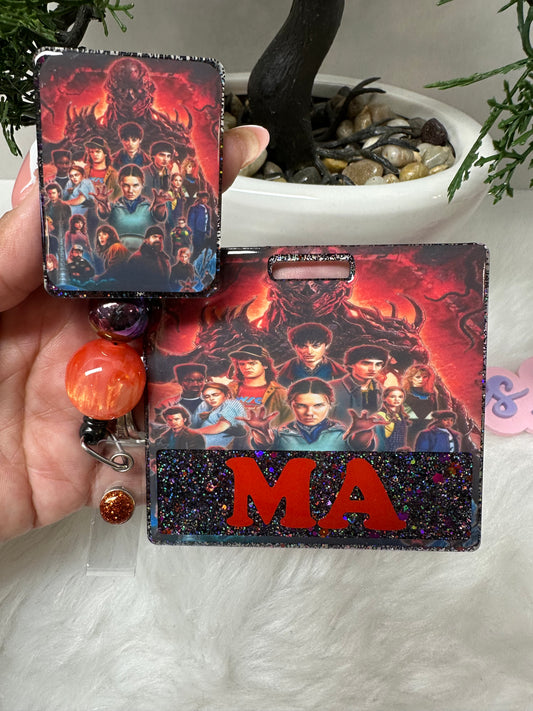 Stranger Things Badge Buddy Set