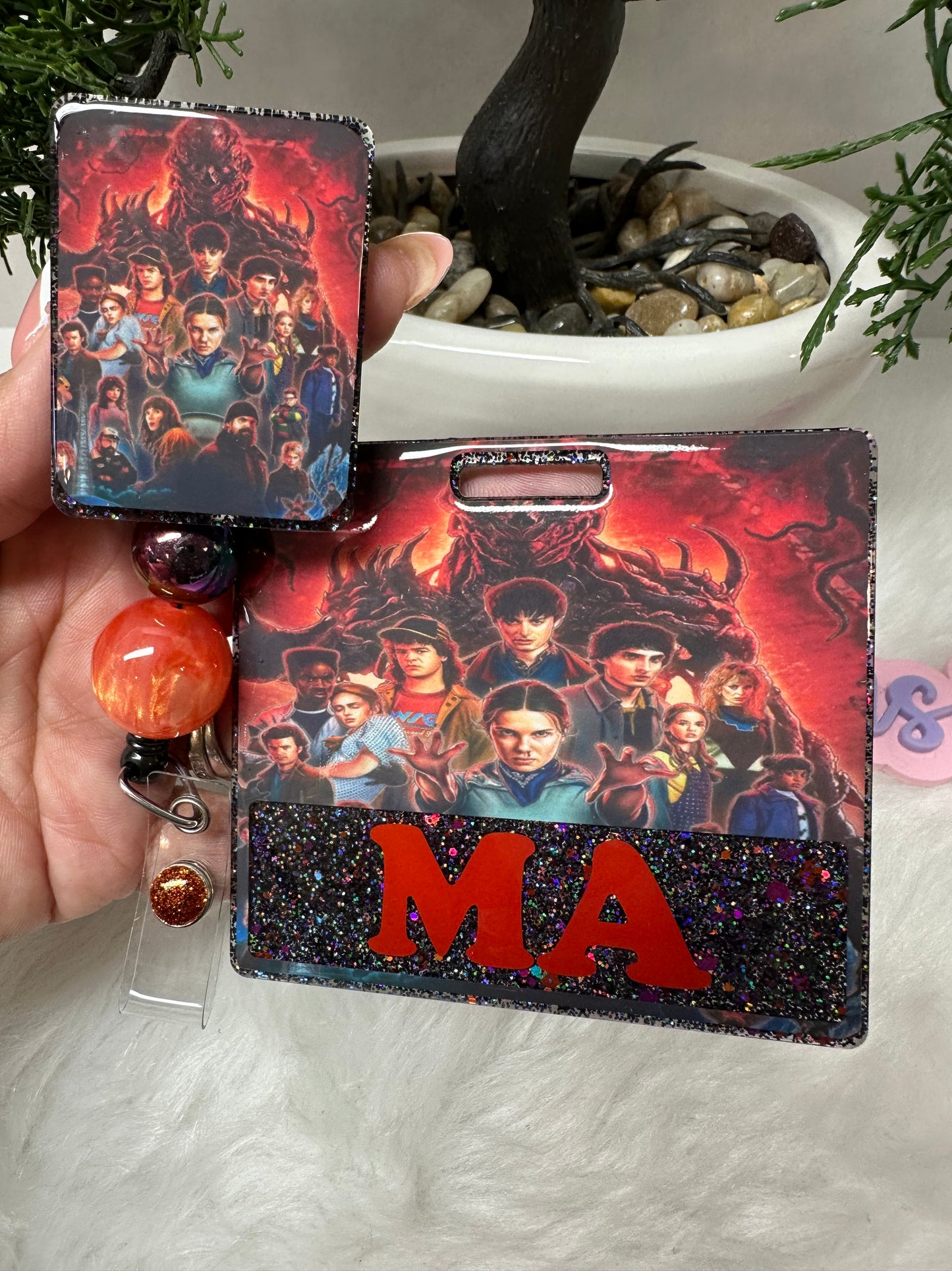 Stranger Things Badge Buddy Set