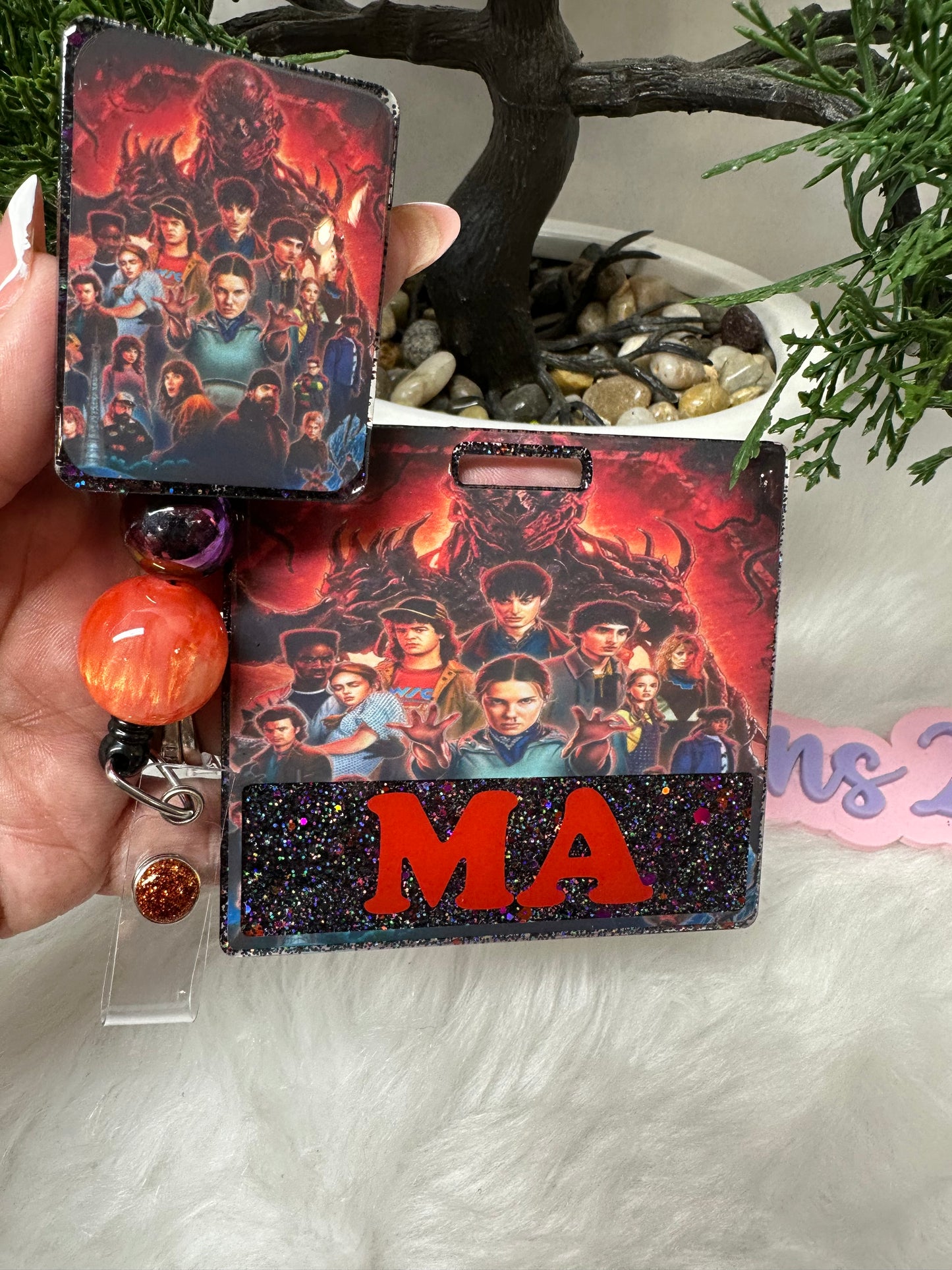 Stranger Things Badge Buddy Set
