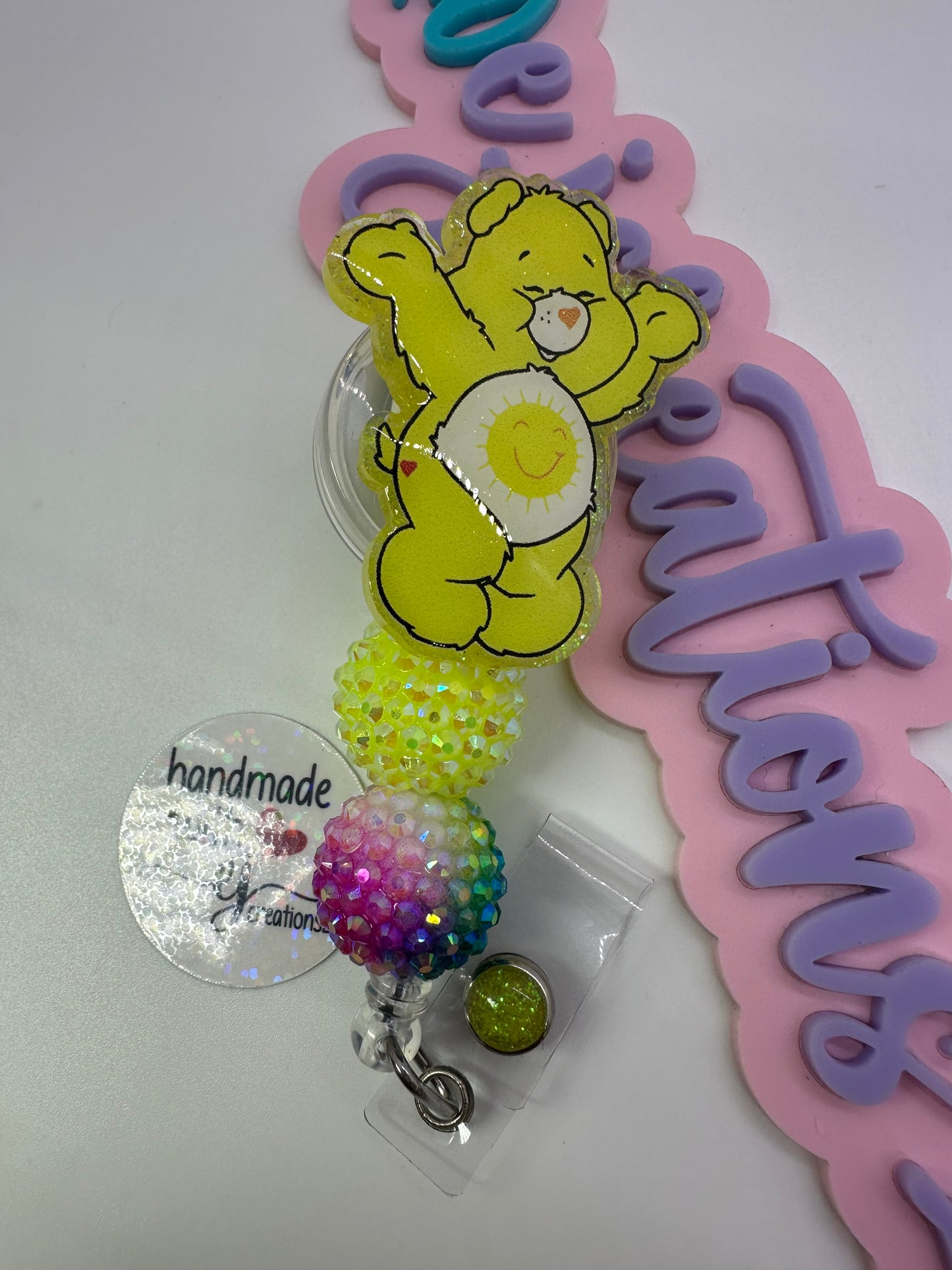 Funshine Bear Badge Reel