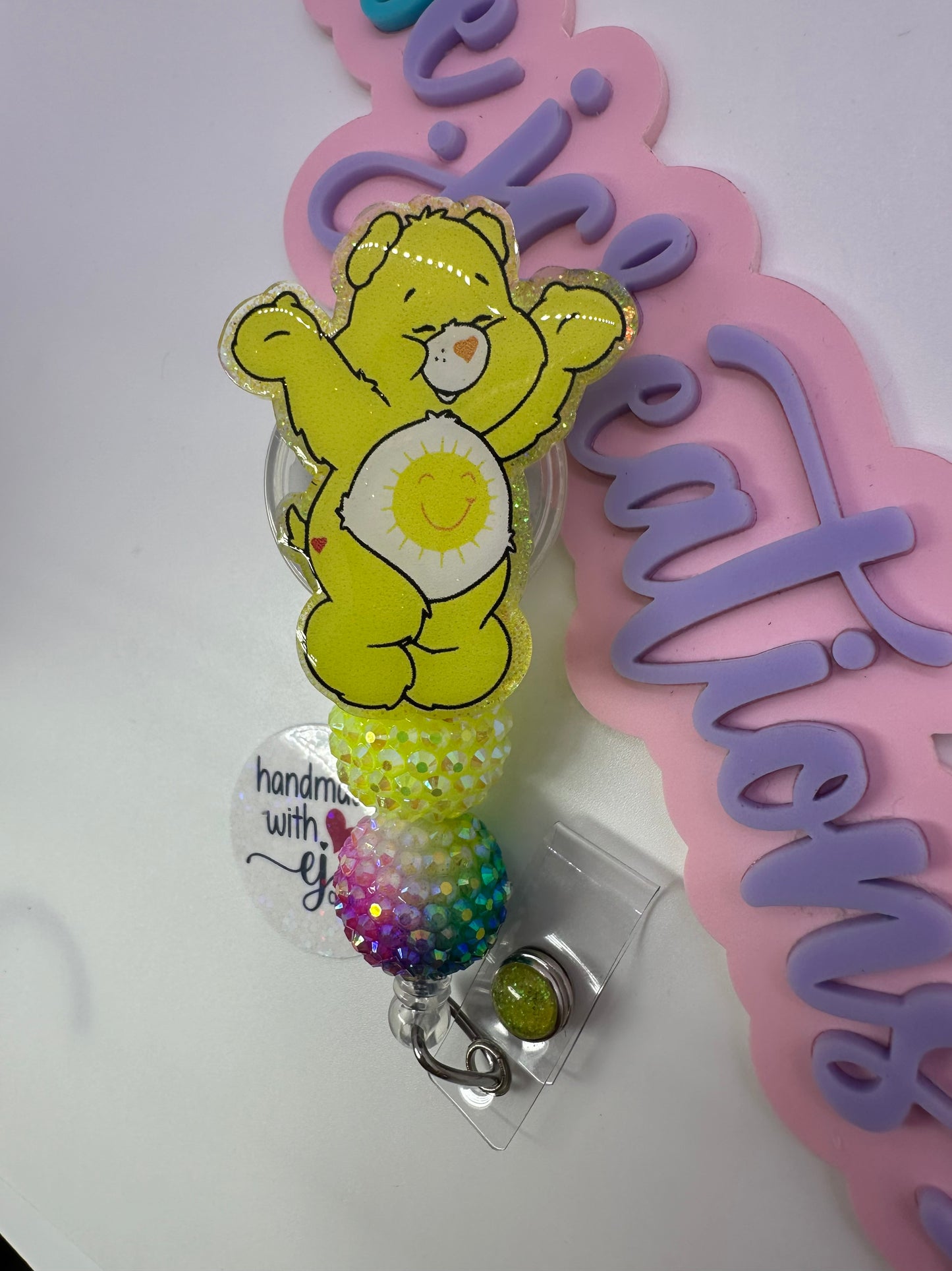 Funshine Bear Badge Reel