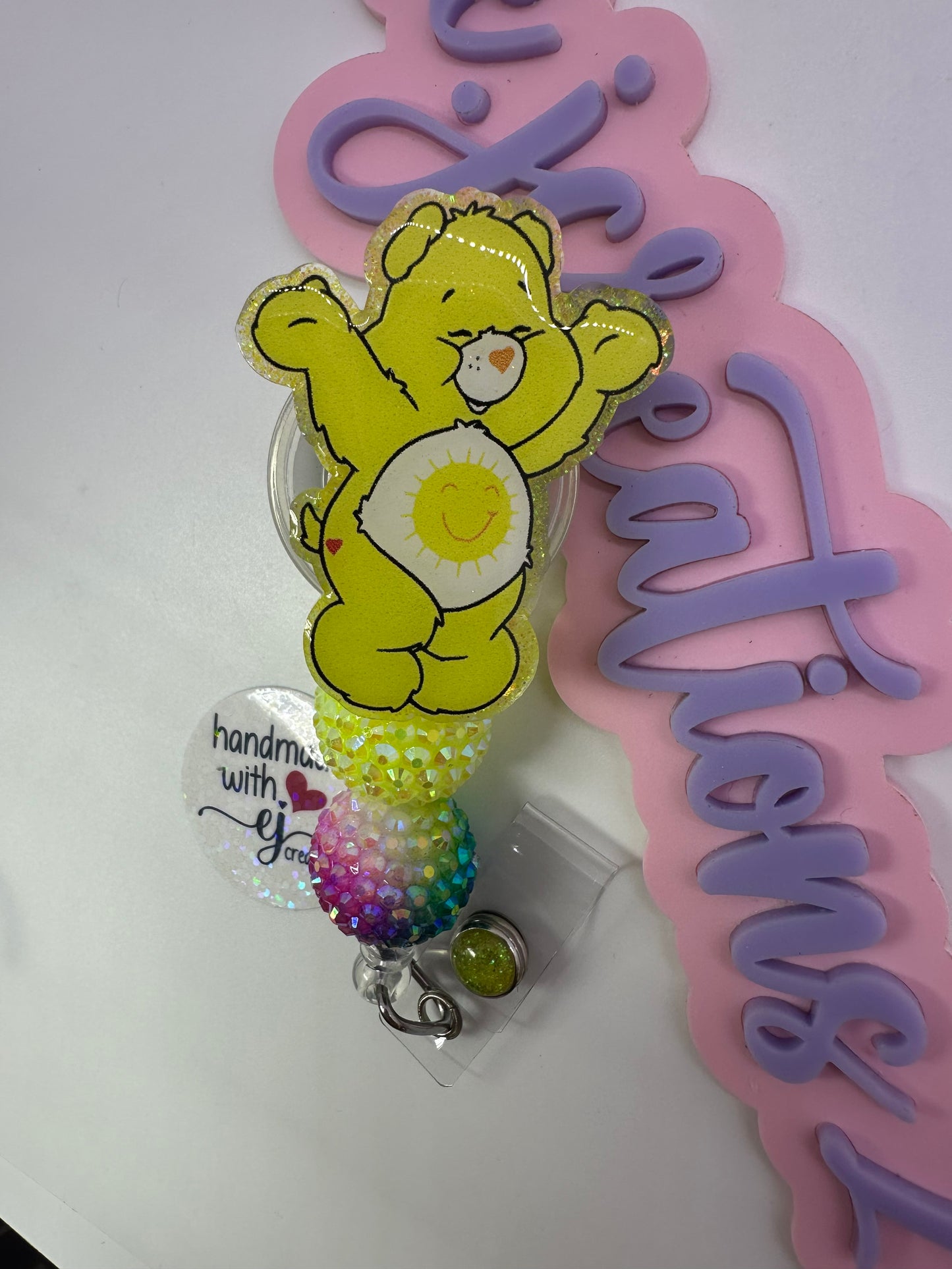 Funshine Bear Badge Reel