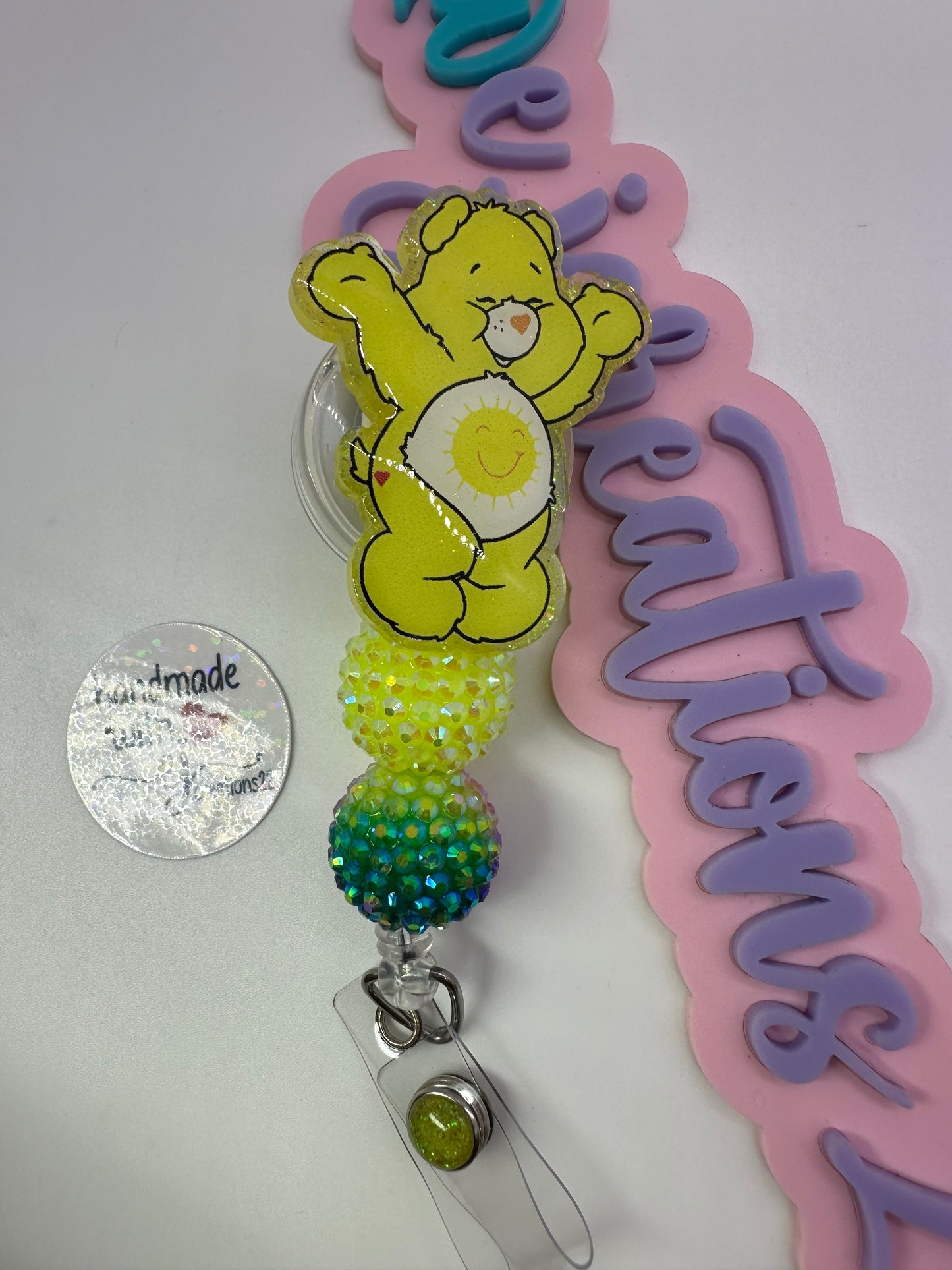 Funshine Bear Badge Reel