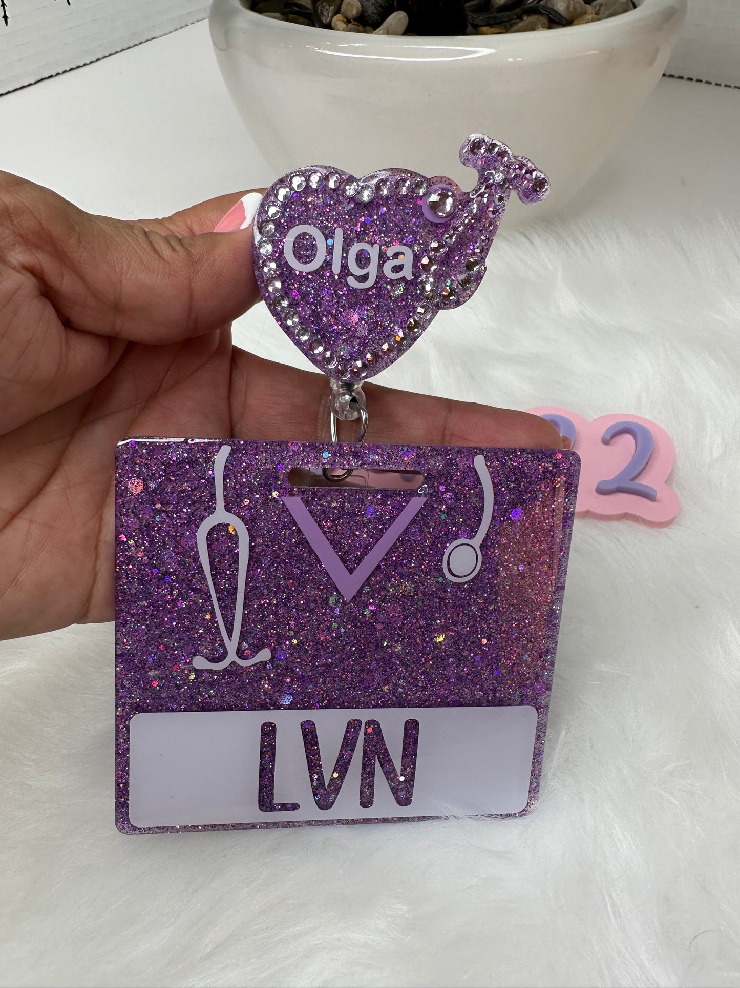 LVN Badge Buddy Set