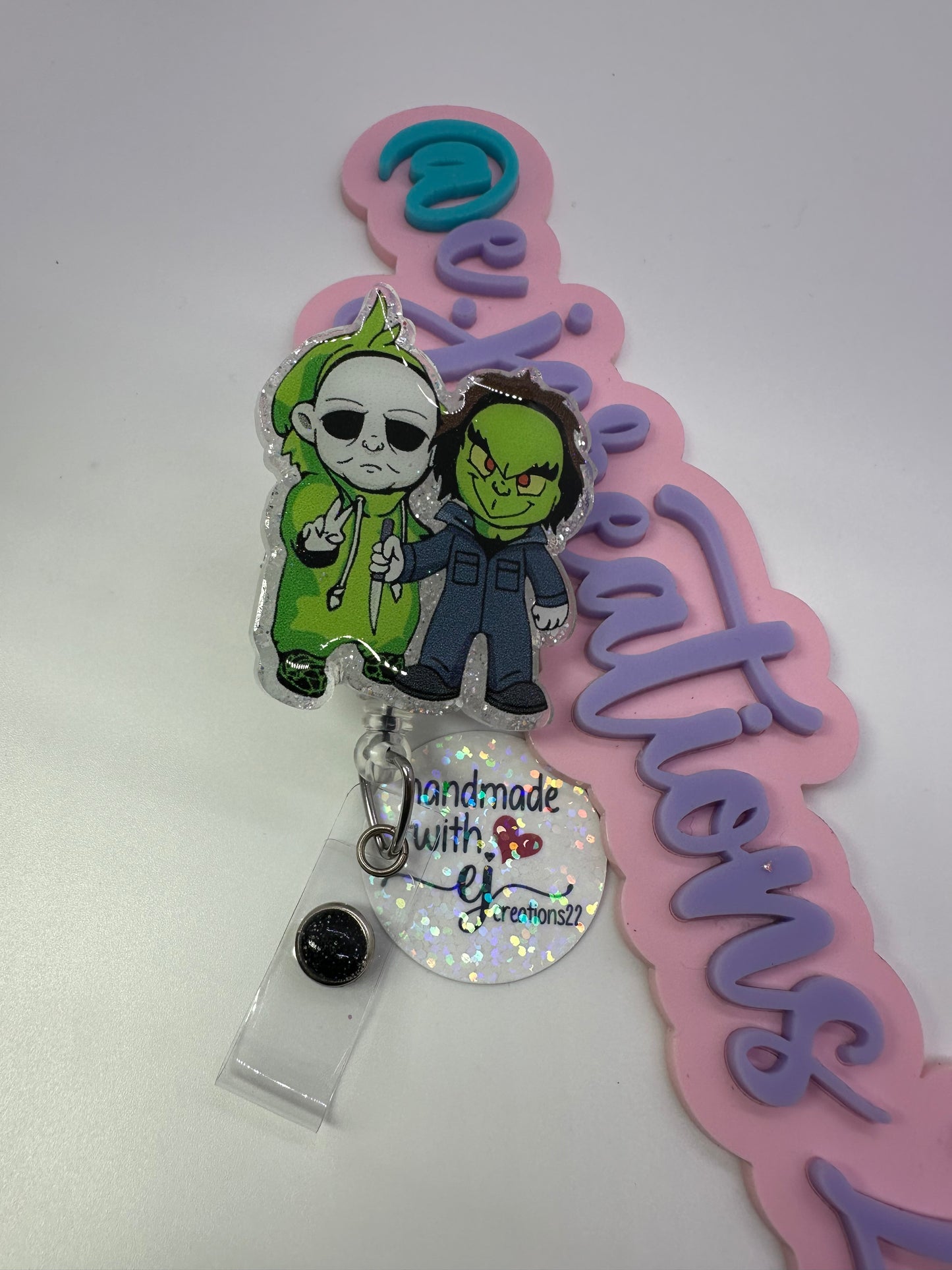 Greench and Myers Badge Reel