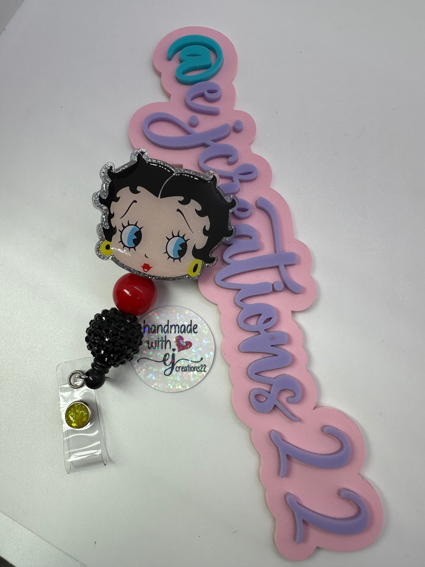 Betty Boo Badge Reel