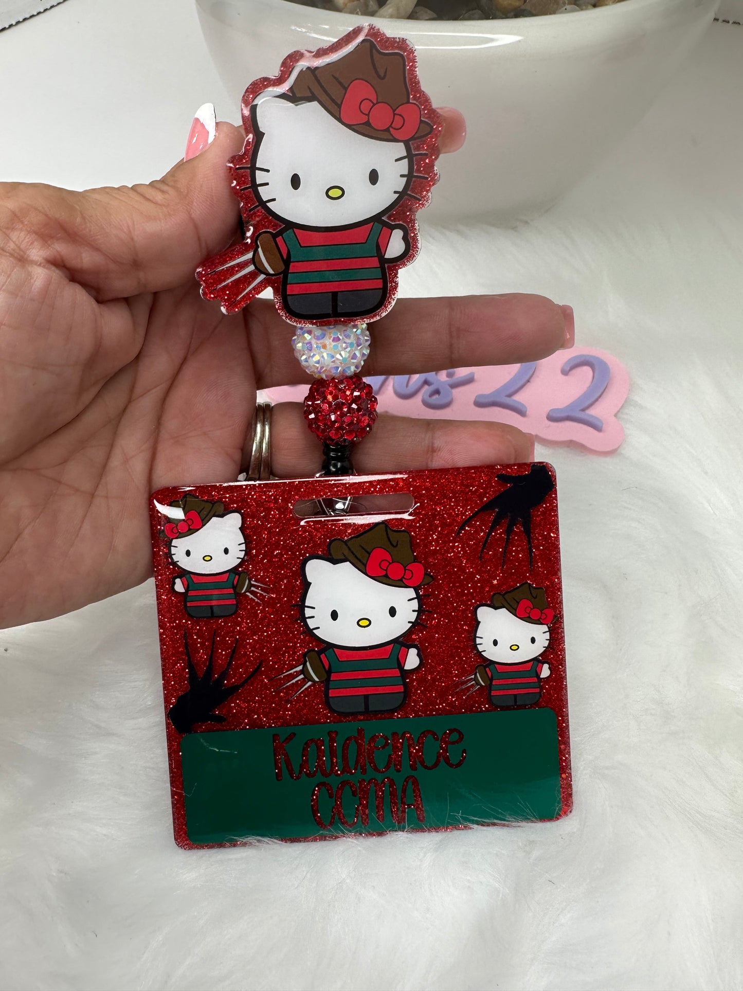 HK Freddy Halloween Badge Buddy Set
