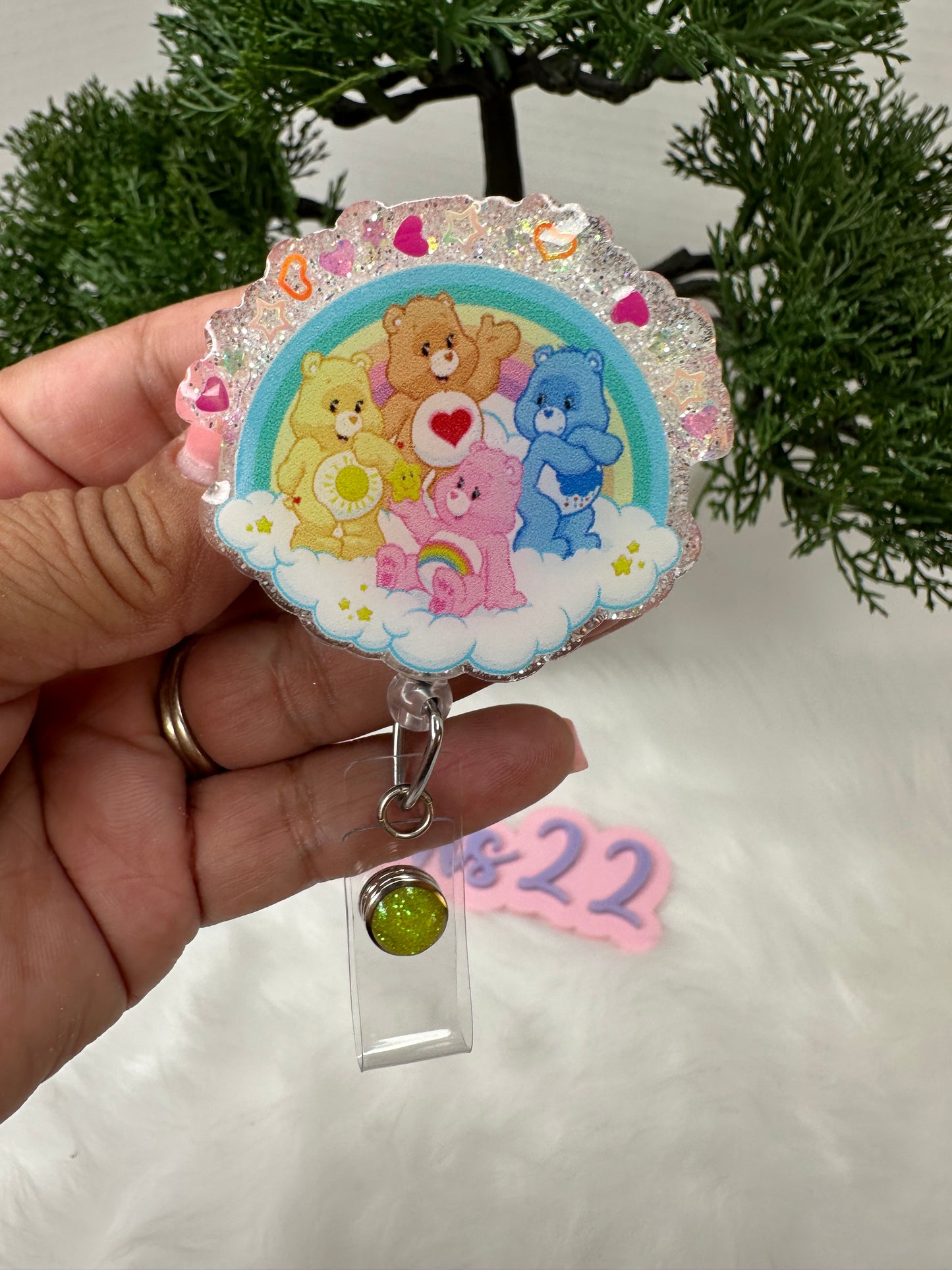 Care Bears Badge Reel