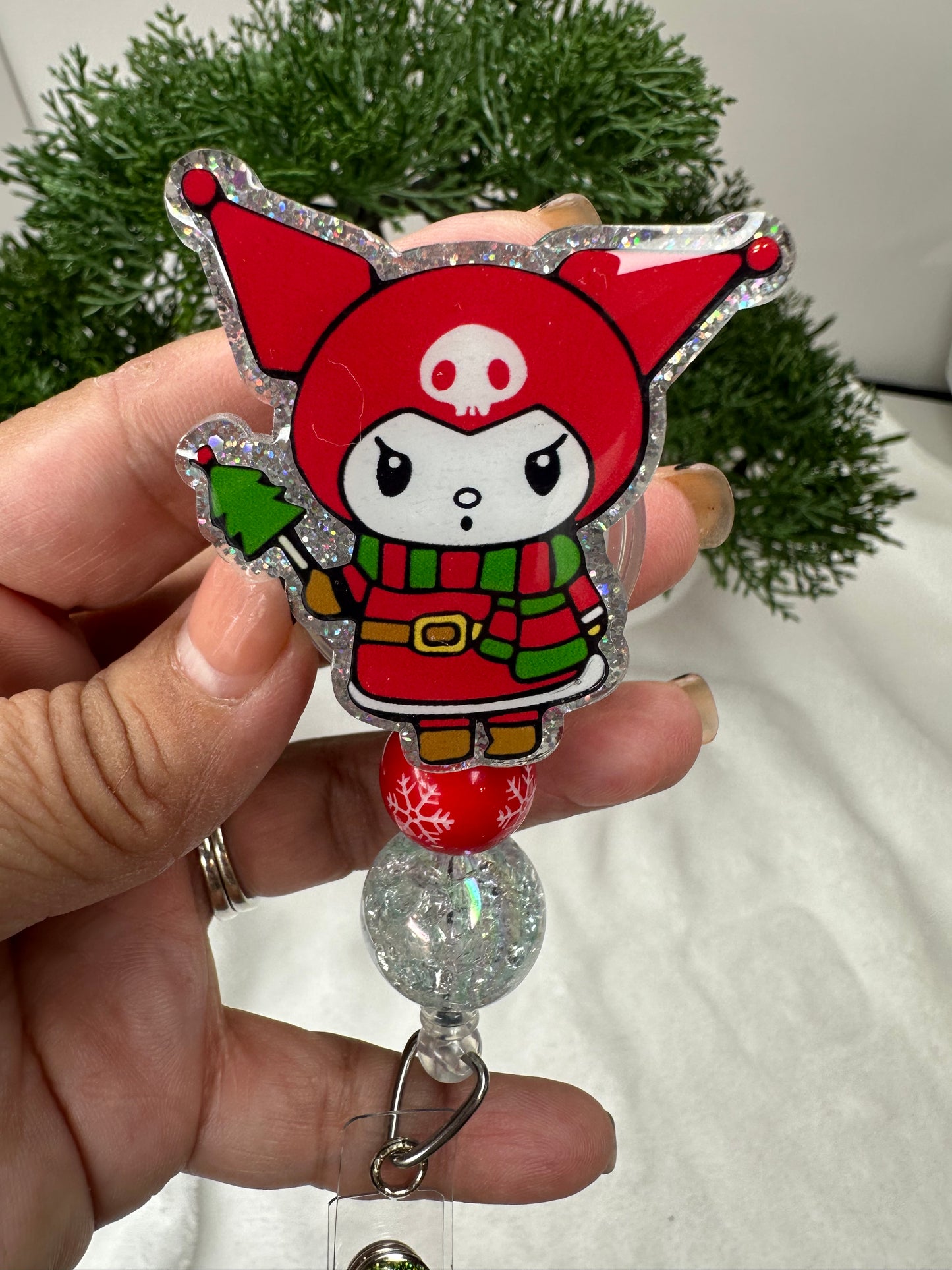 Christmas Ku-romi Badge Reel