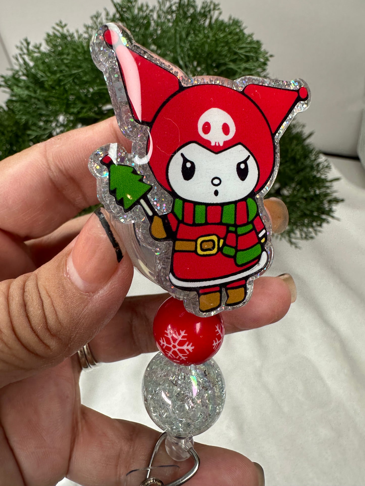 Christmas Ku-romi Badge Reel