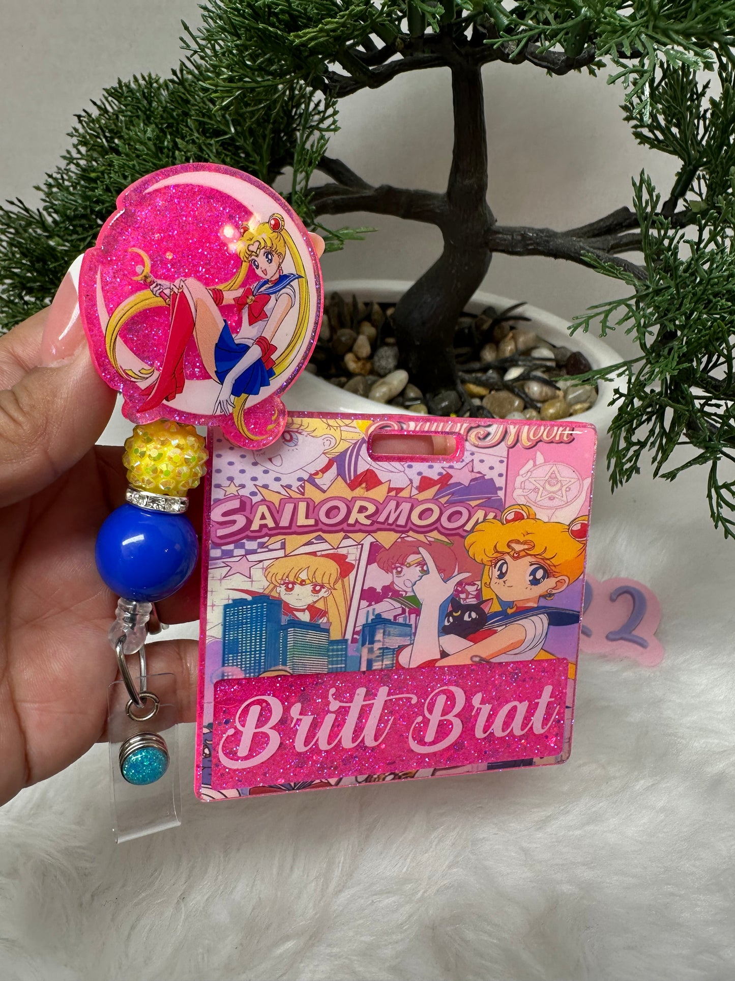 SailorMoon Badge Buddy Set
