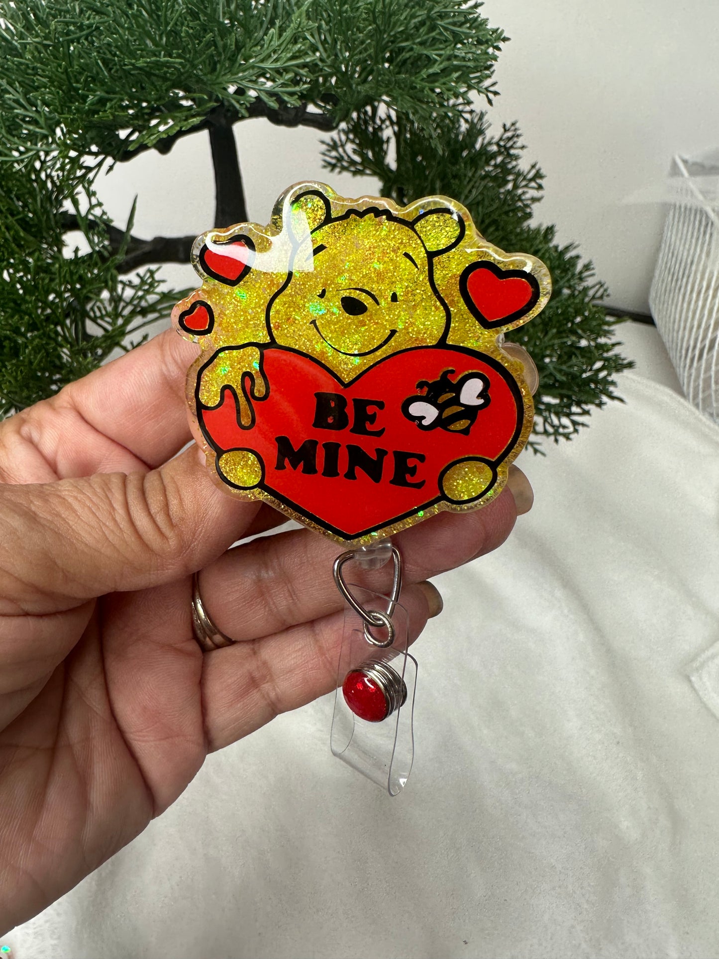 Pooh Be Mine Badge Reel