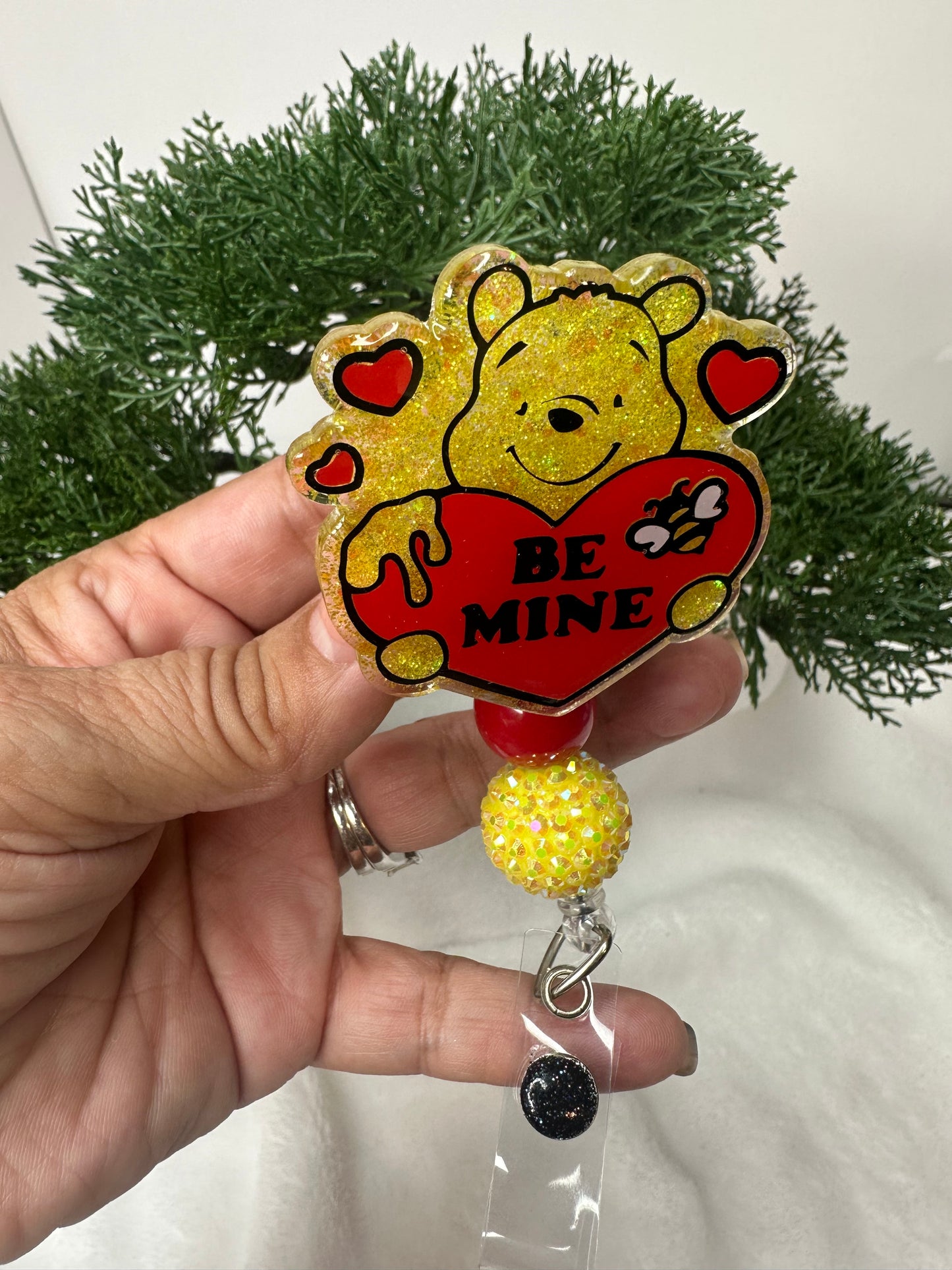 Pooh Be Mine Badge Reel