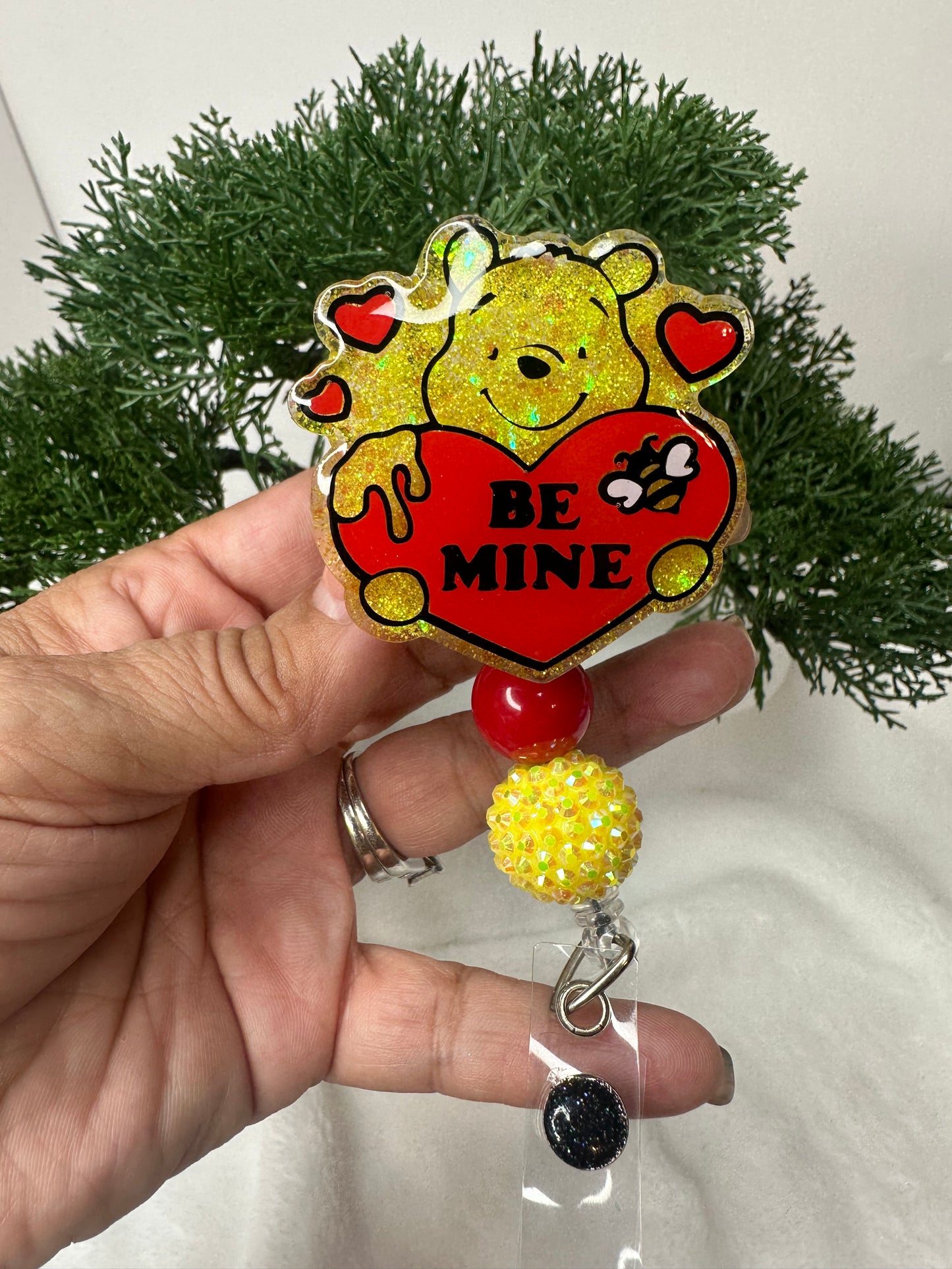 Pooh Be Mine Badge Reel