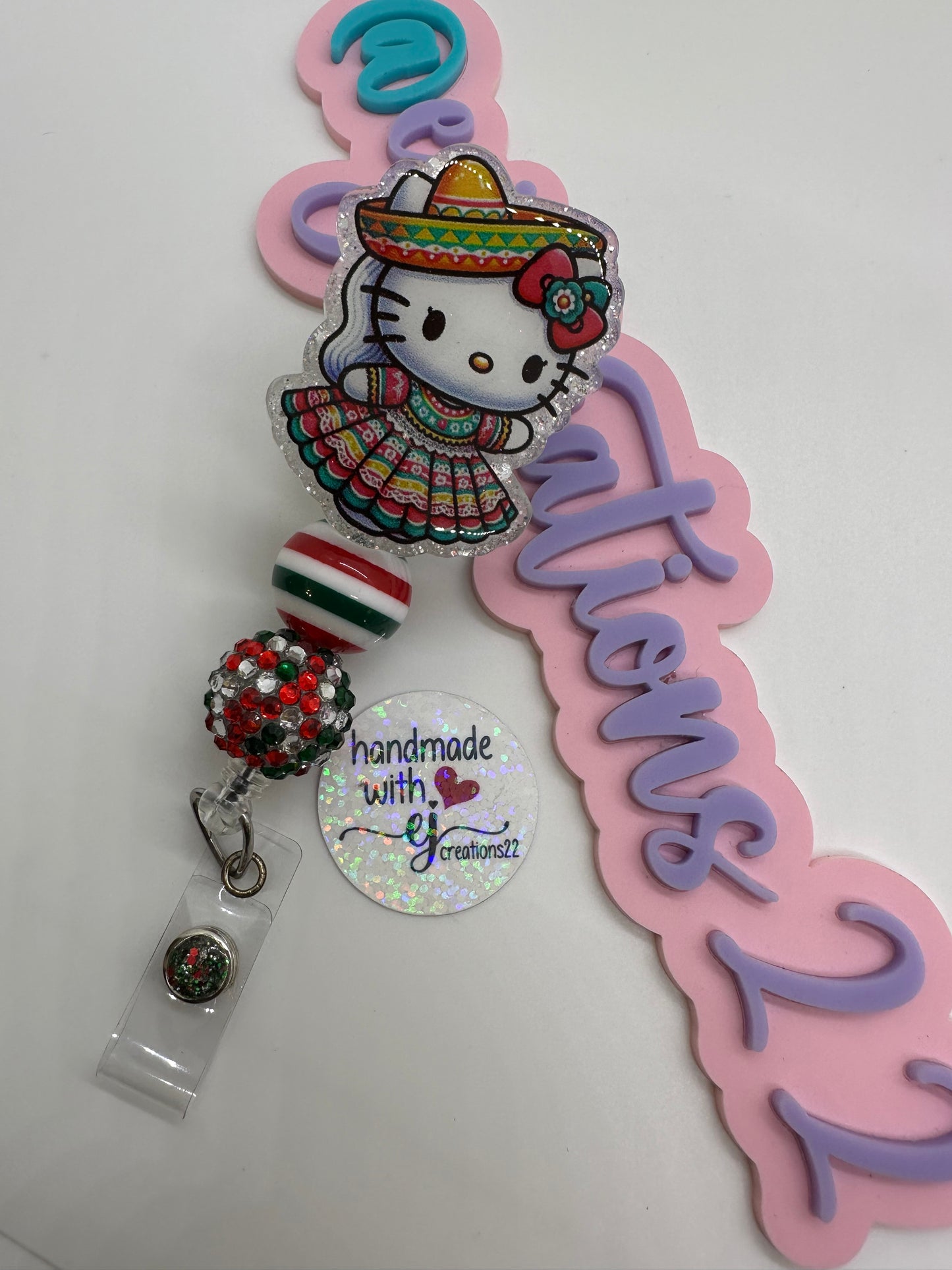 Kitty Cinco de Mayo Badge Reel