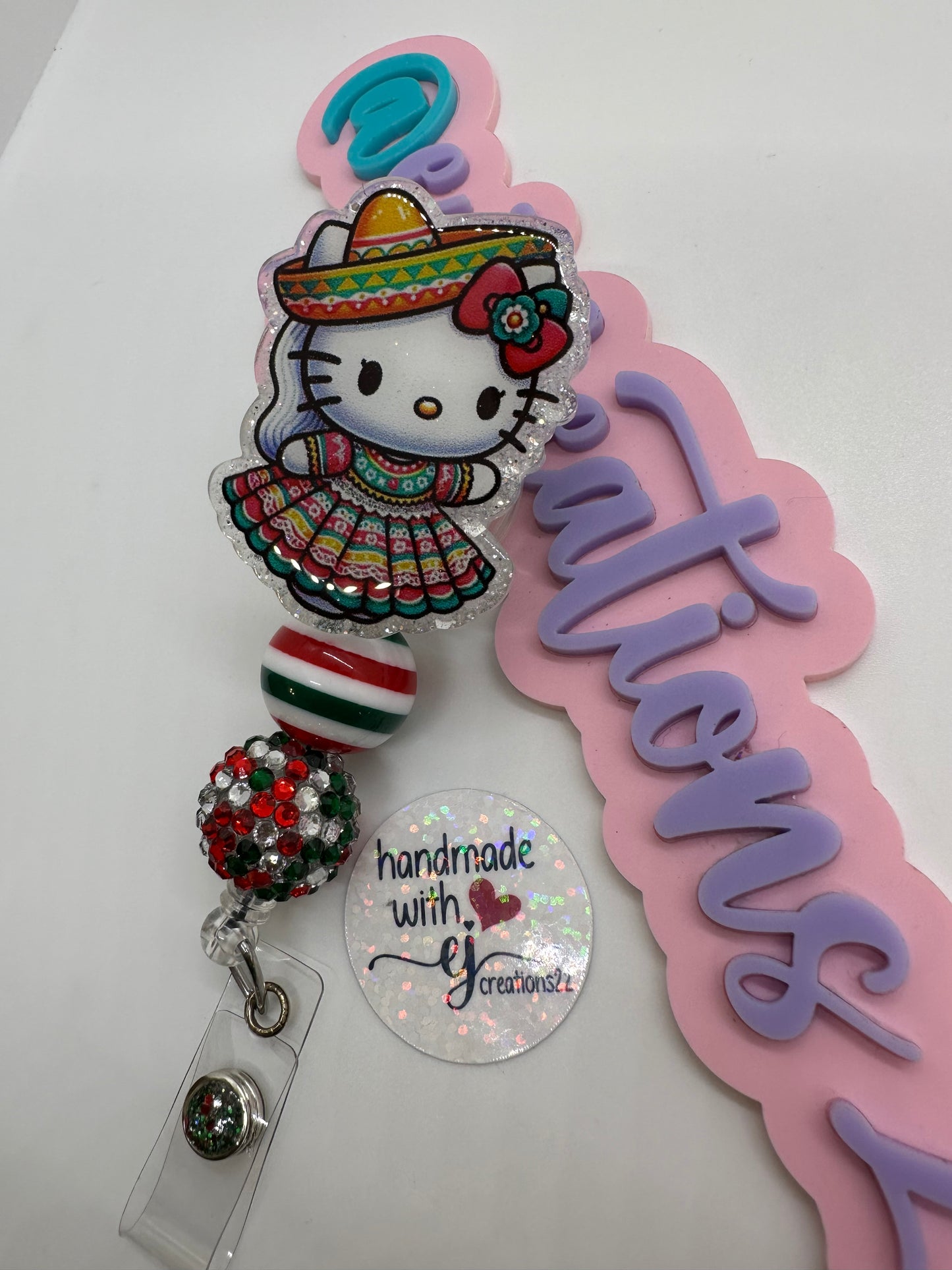 Kitty Cinco de Mayo Badge Reel