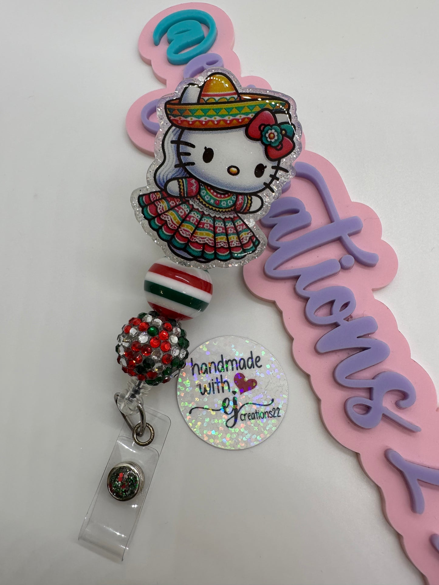 Kitty Cinco de Mayo Badge Reel