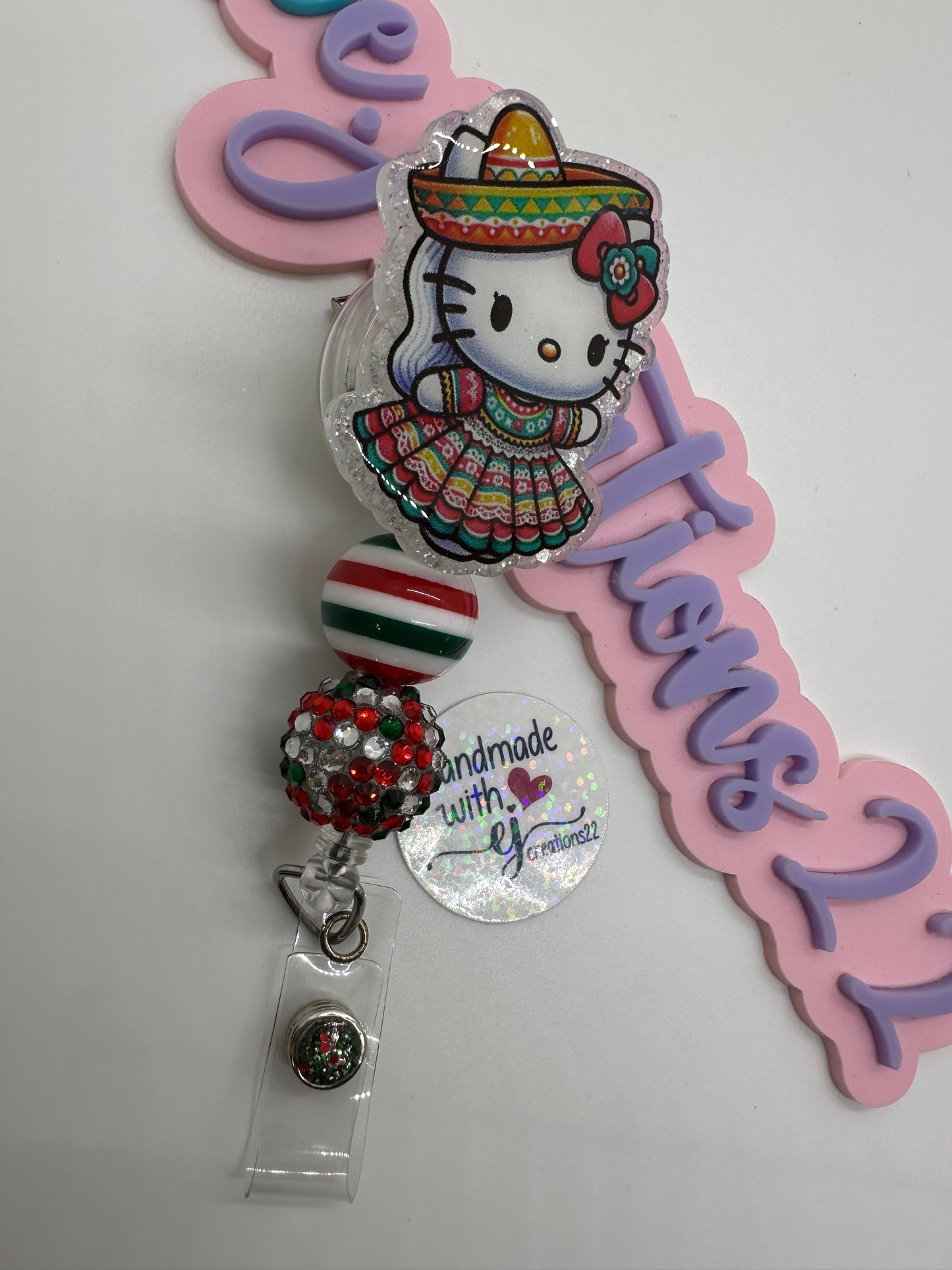 Kitty Cinco de Mayo Badge Reel