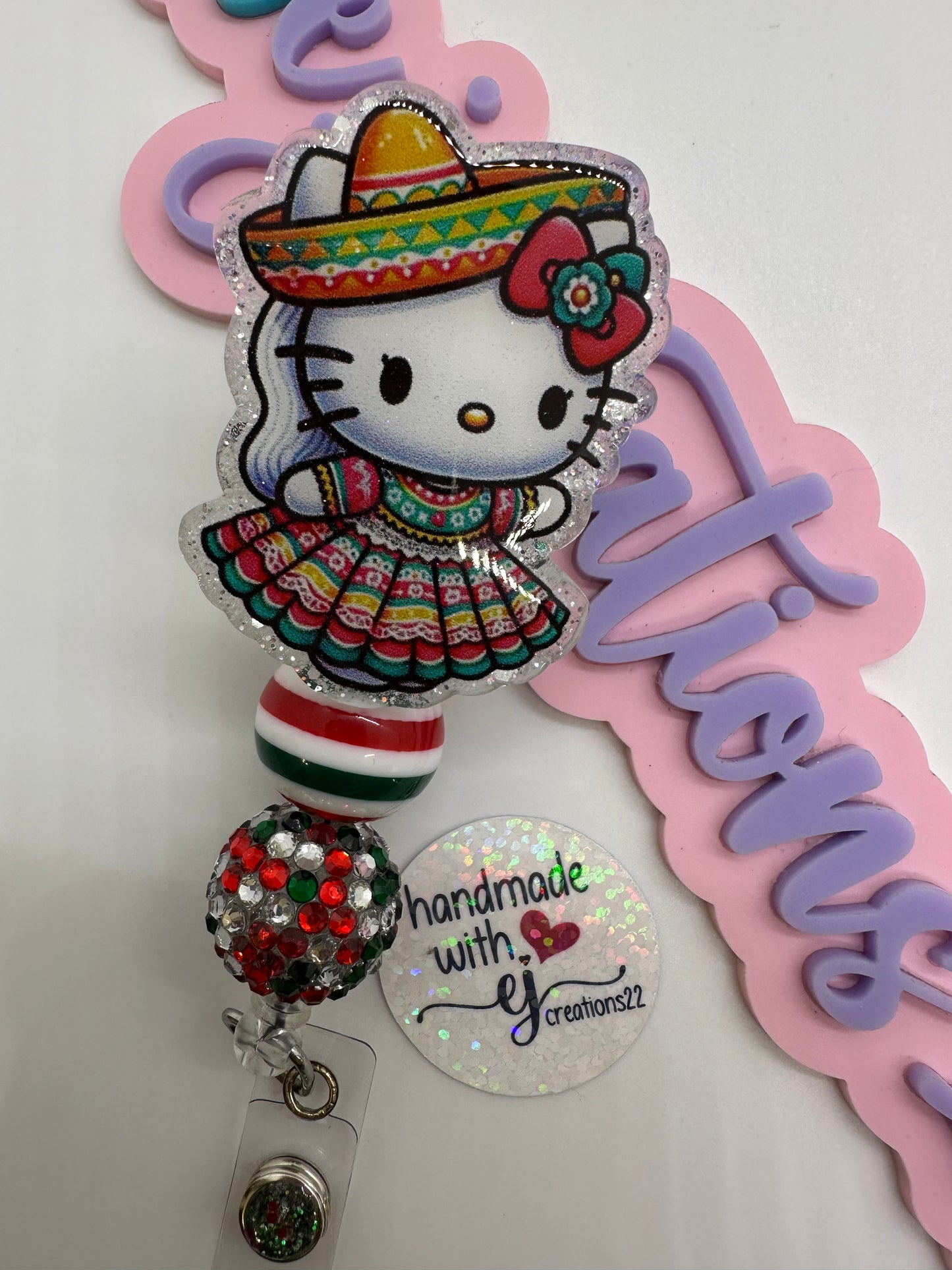 Kitty Cinco de Mayo Badge Reel