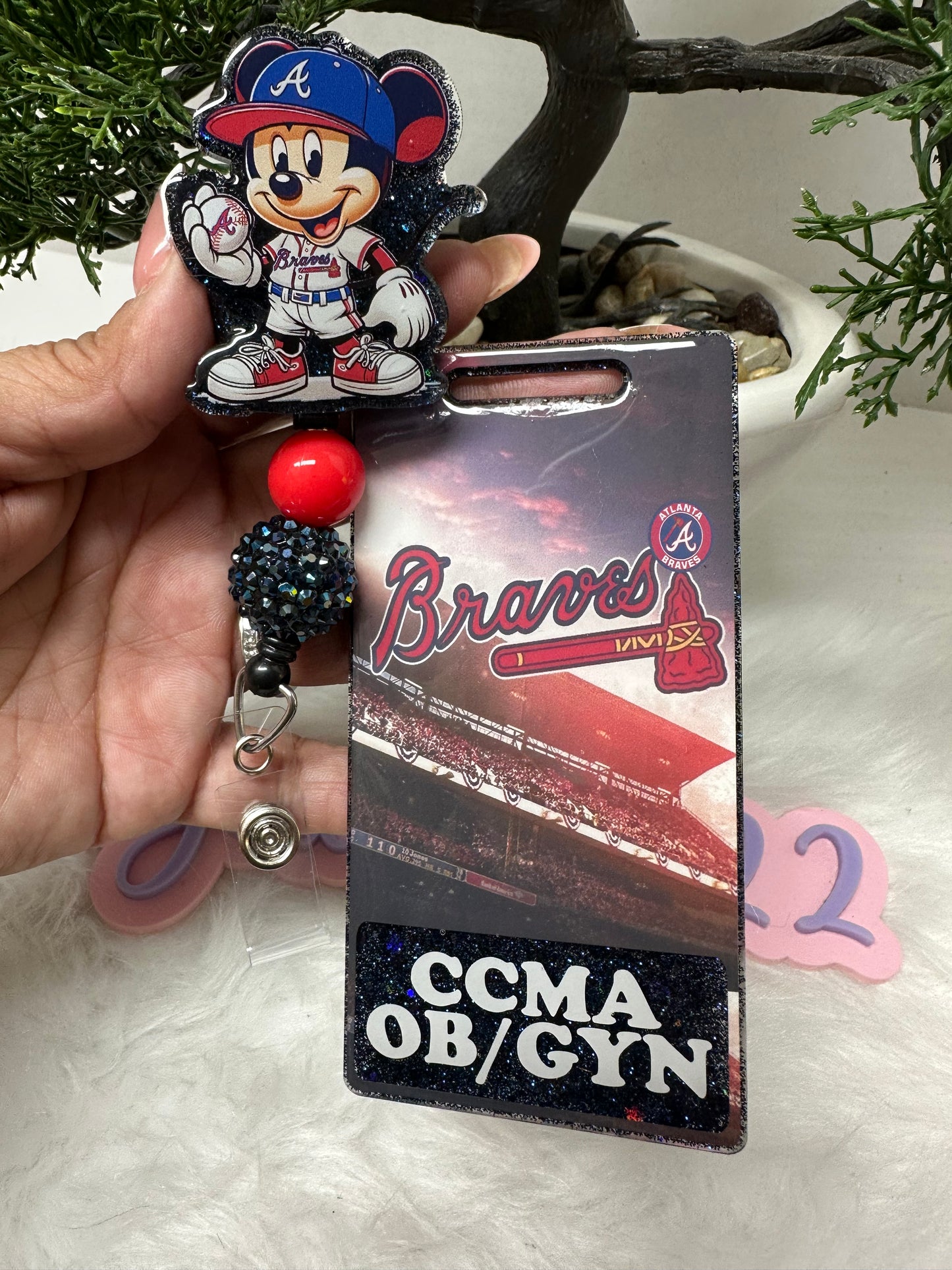 Baseball Mouse Badge Buddy Set