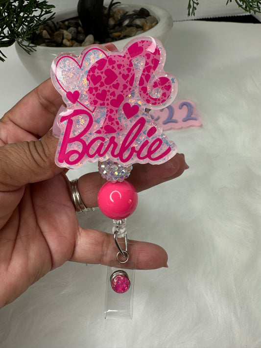 Barbie Badge Reel