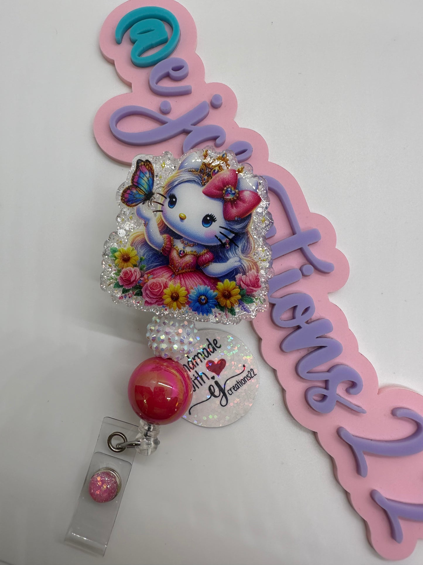 Kitty Princess Badge Reel