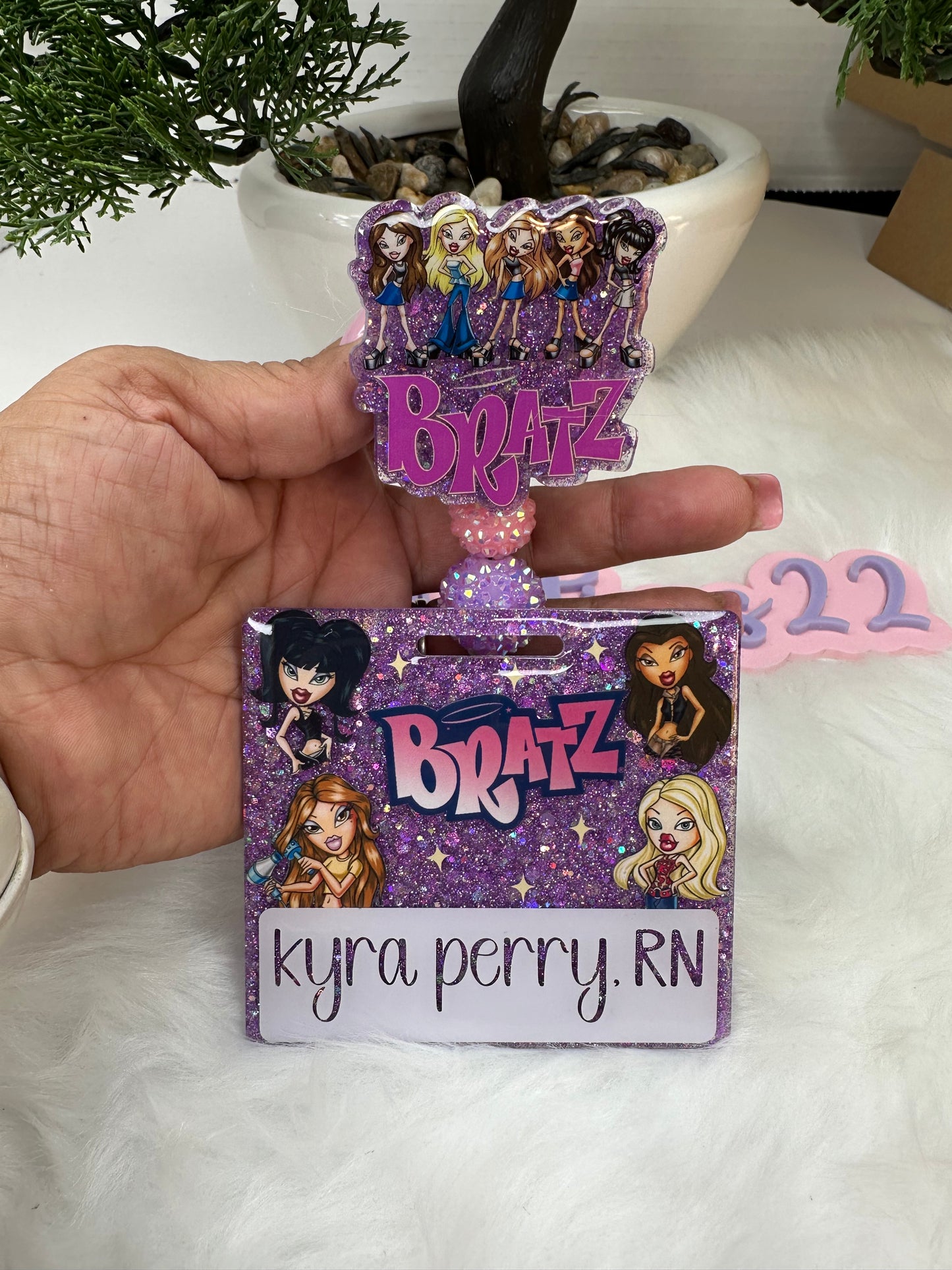 Bratz Dollz Badge Buddy Set