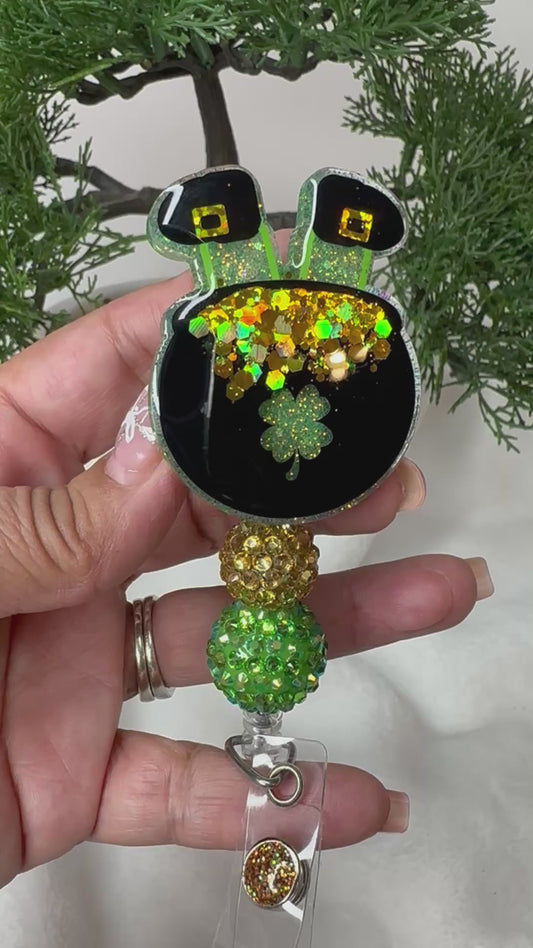 Pot of Gold Badge Reel