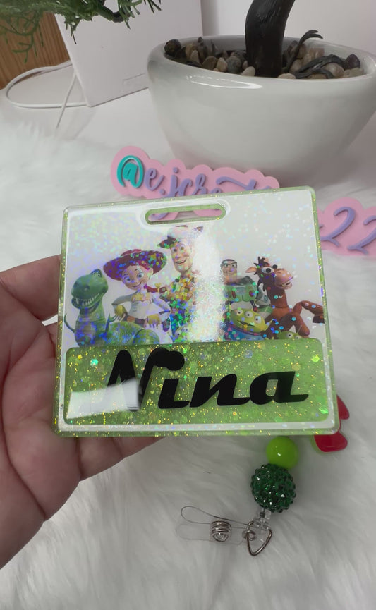 Pizza Planet Alien Badge Buddy Set