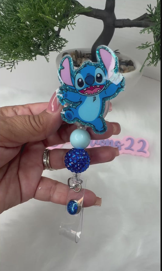 Blue Alien Badge Reel