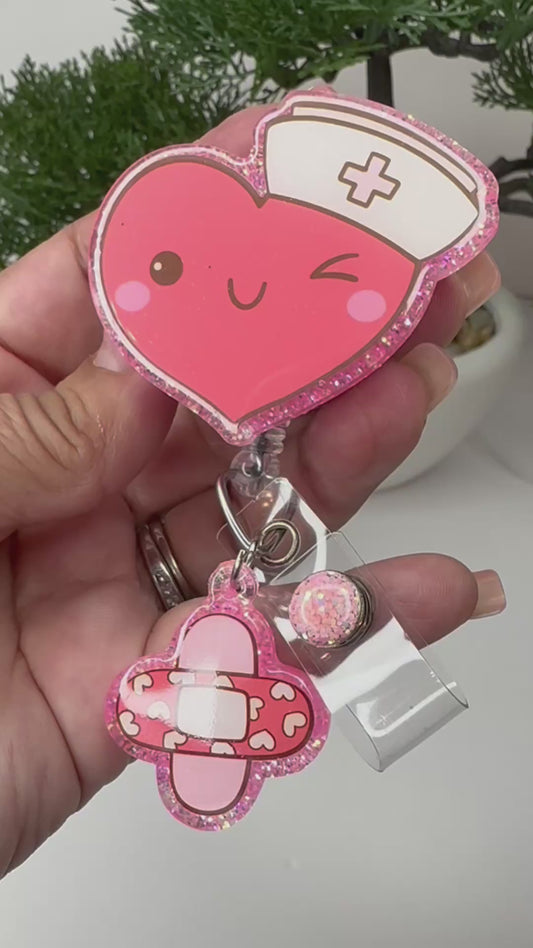 Nurse Love Badge Reel