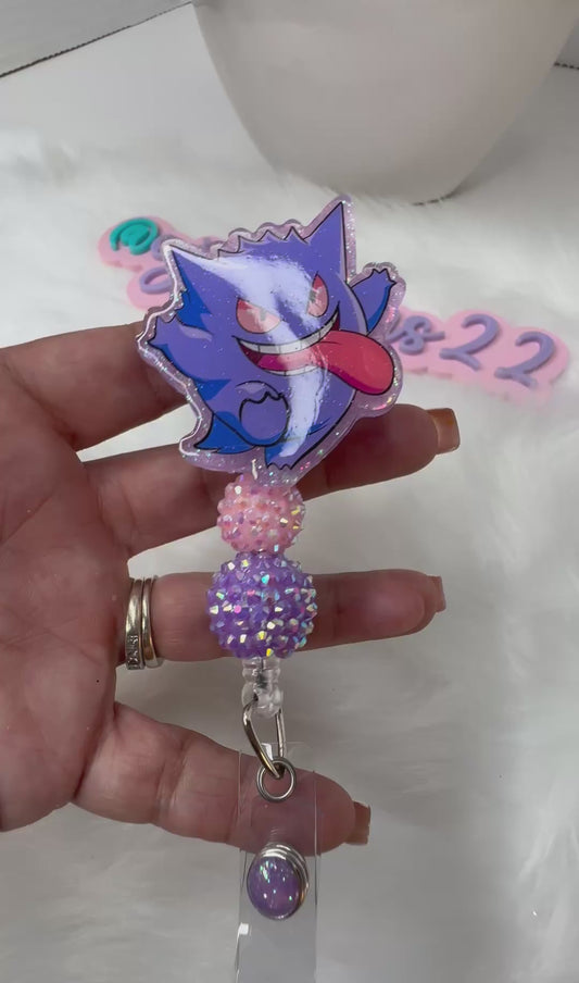 Gengar Badge Reel