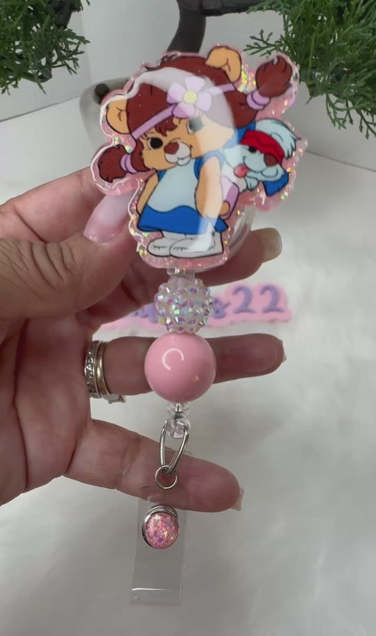 Paw Paw Princess Badge Reel