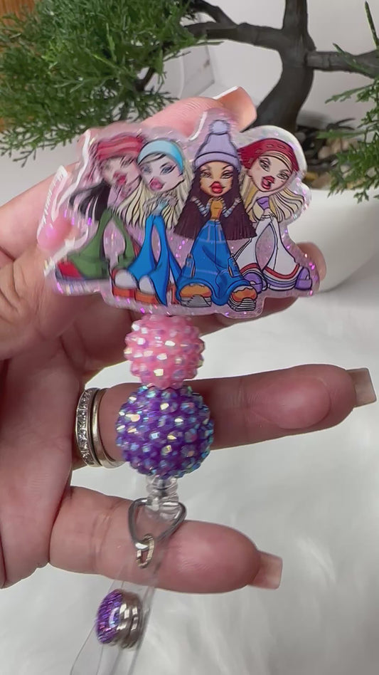 Bratz Dollz Badge Reel