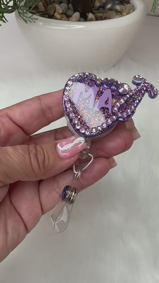 MA Nurse Heart Badge Reel