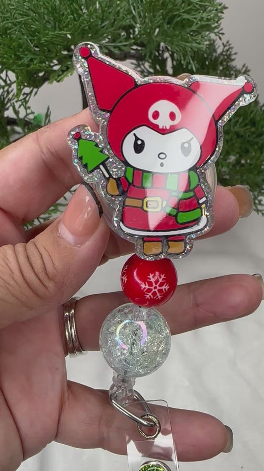 Christmas Ku-romi Badge Reel