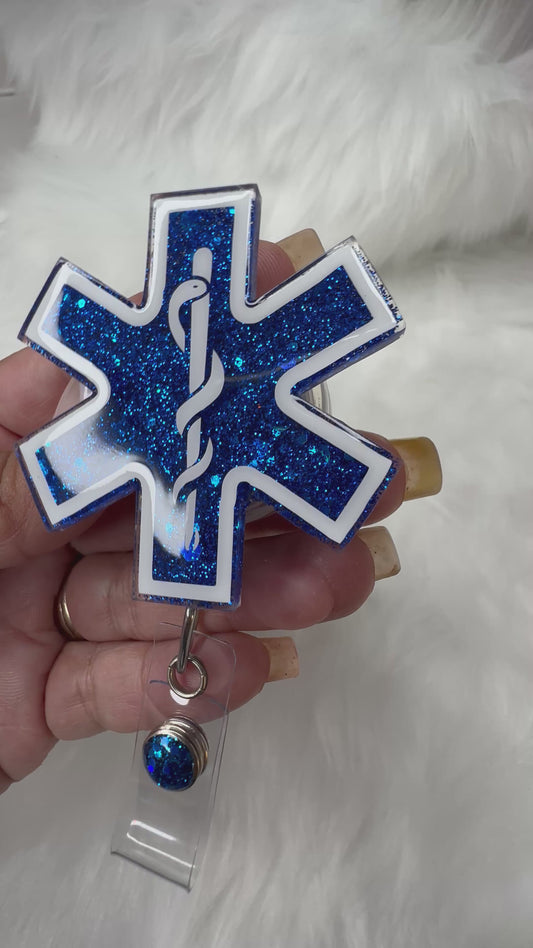 EMT Star of Life Badge Reel
